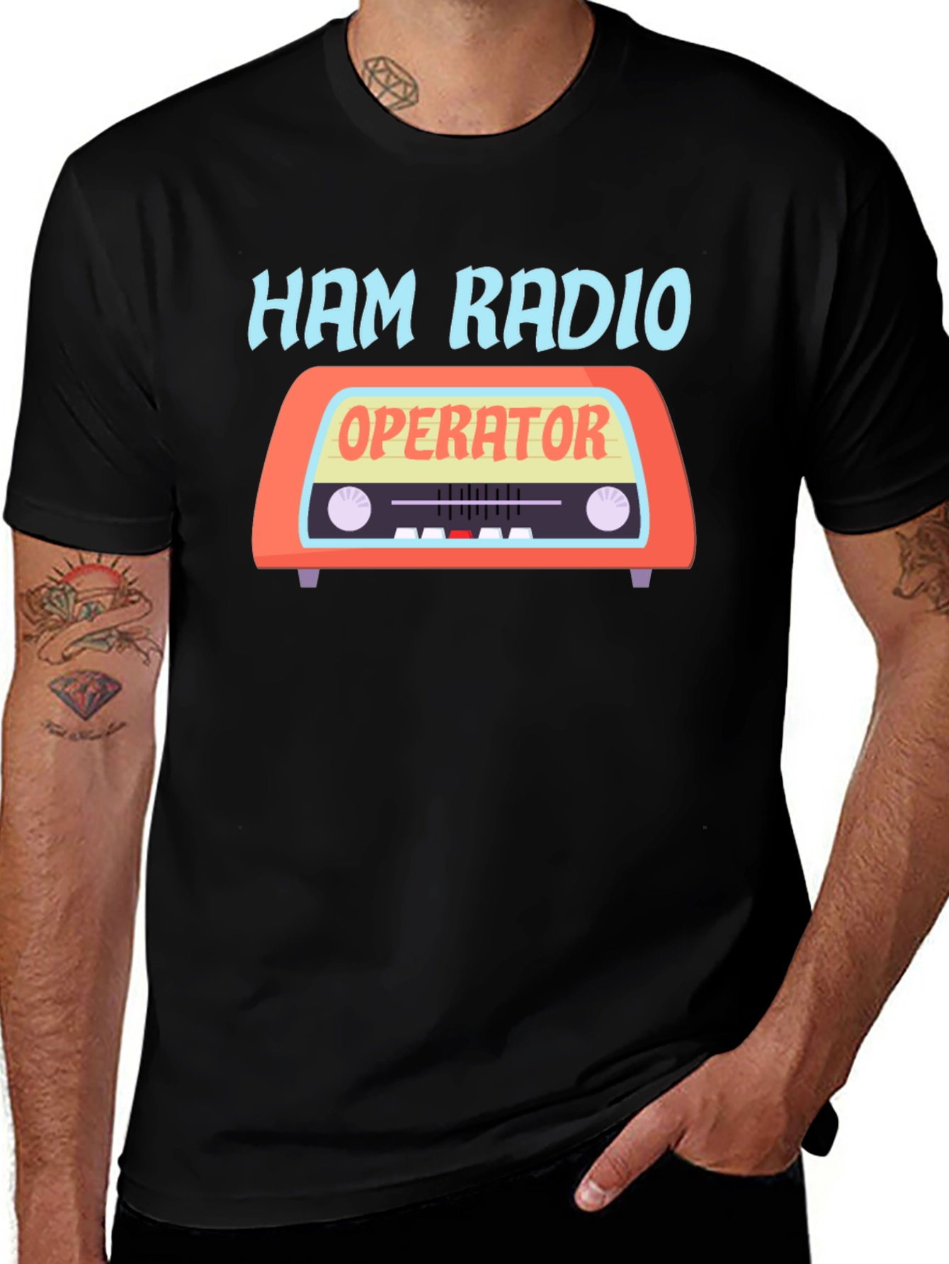 Variant 16 of Ham Radio Operator T-Shirt
