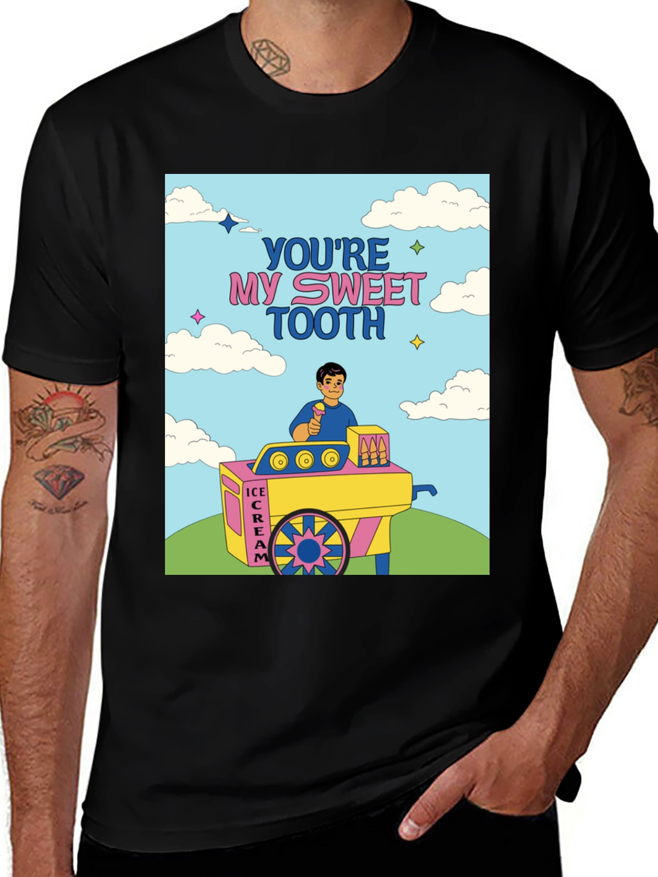 Variant 22 of Sweet Tooth Ice Cream T-Shirt