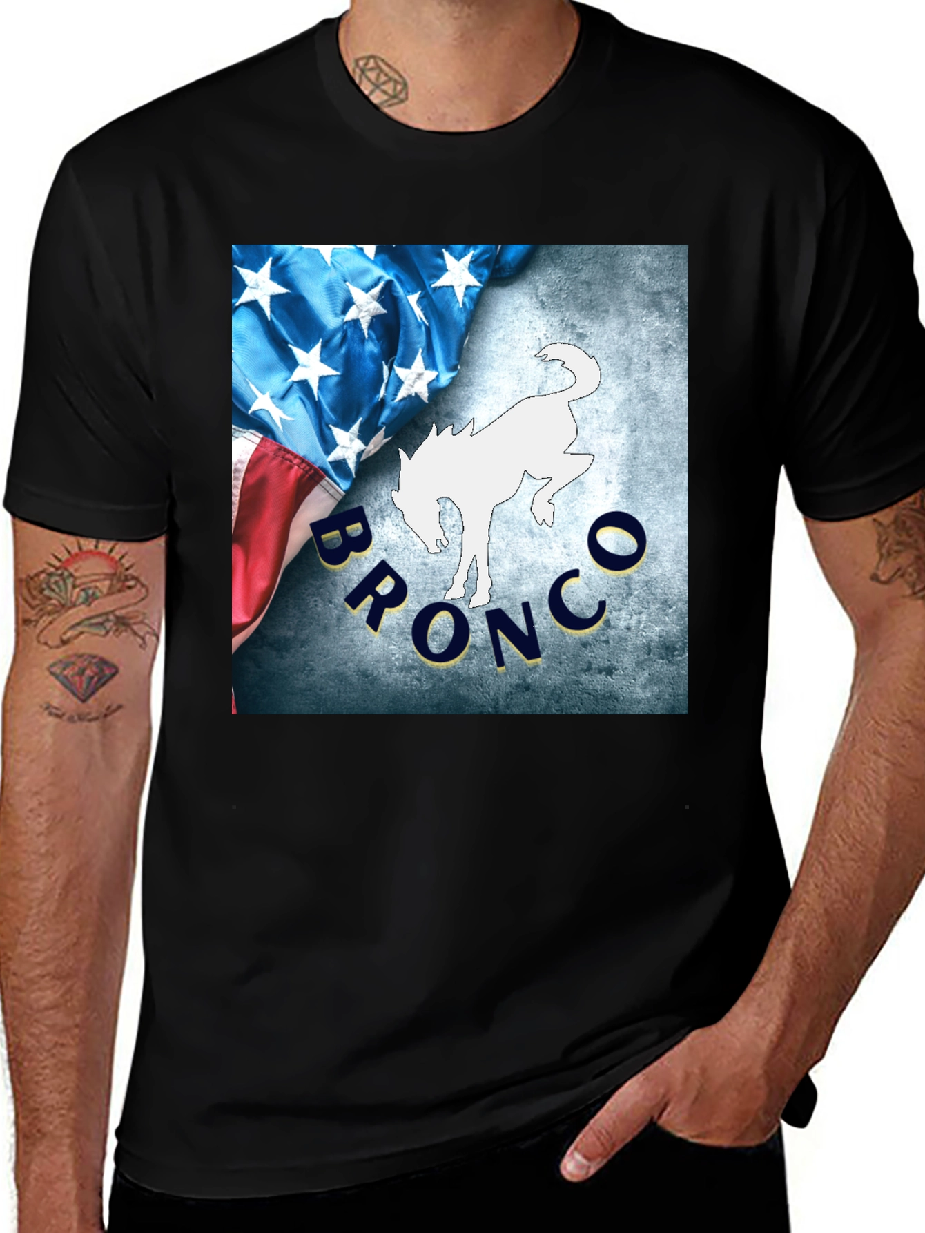 American Bronco Graphic T-Shirt