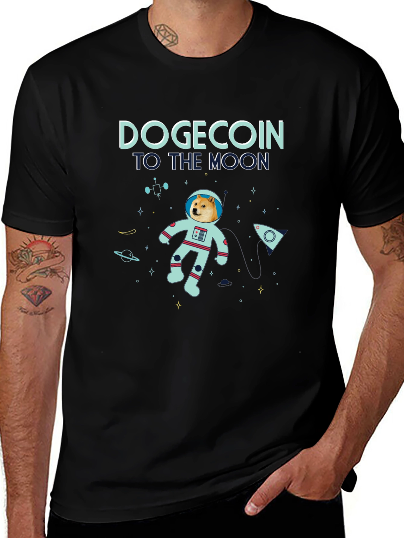 DogeCoin To The Moon T-Shirt