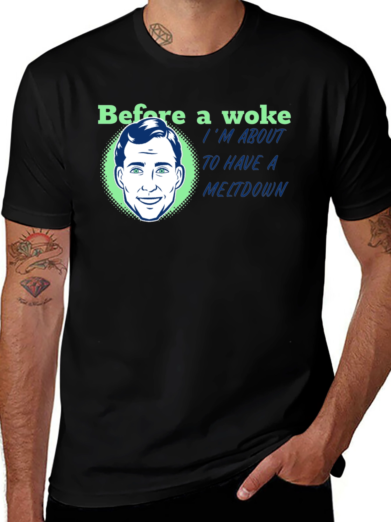 Variant 15 of Before a Woke Meltdown Graphic Tee