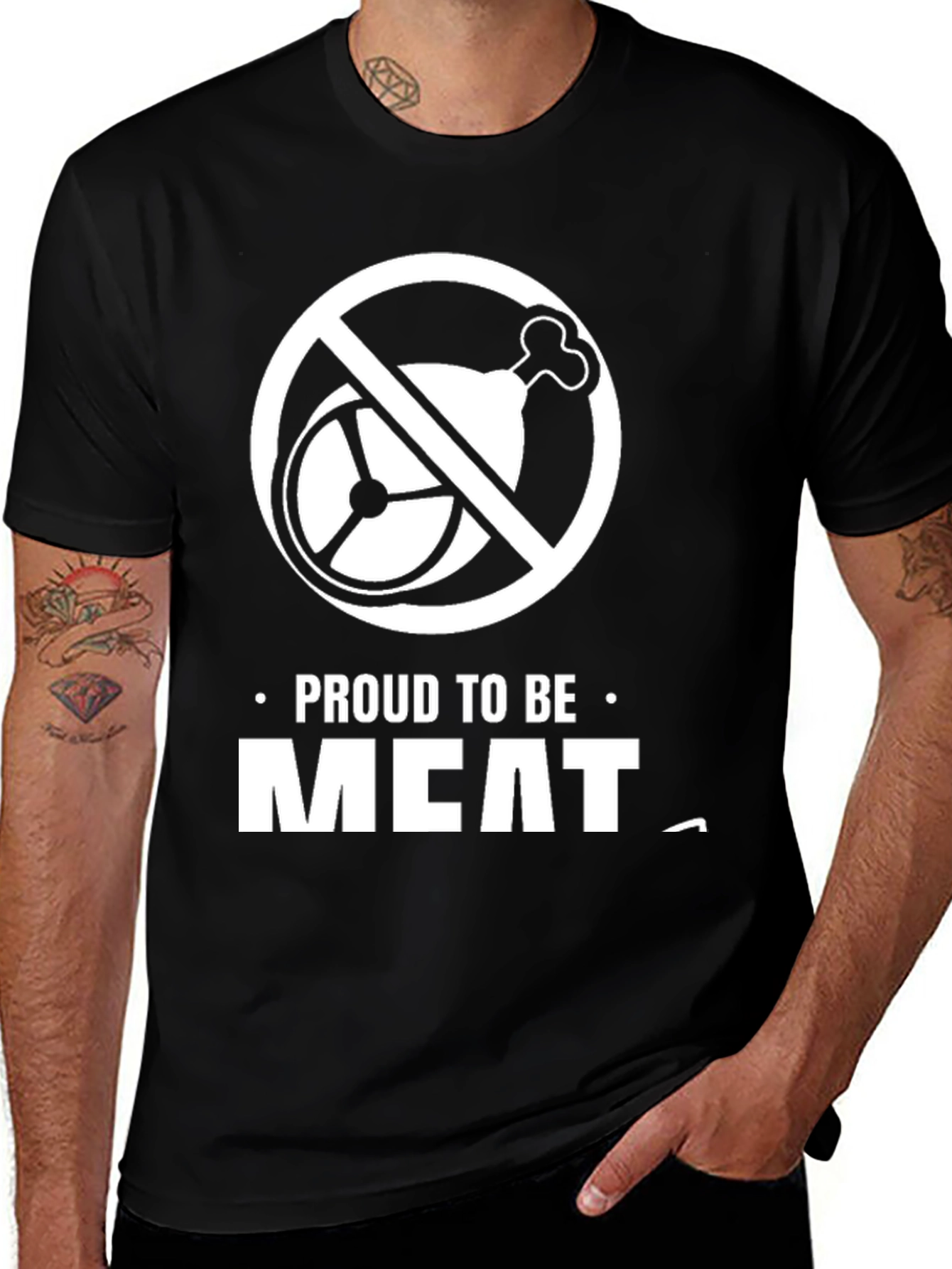 Variant 23 of Proud to Be Meat T-Shirt