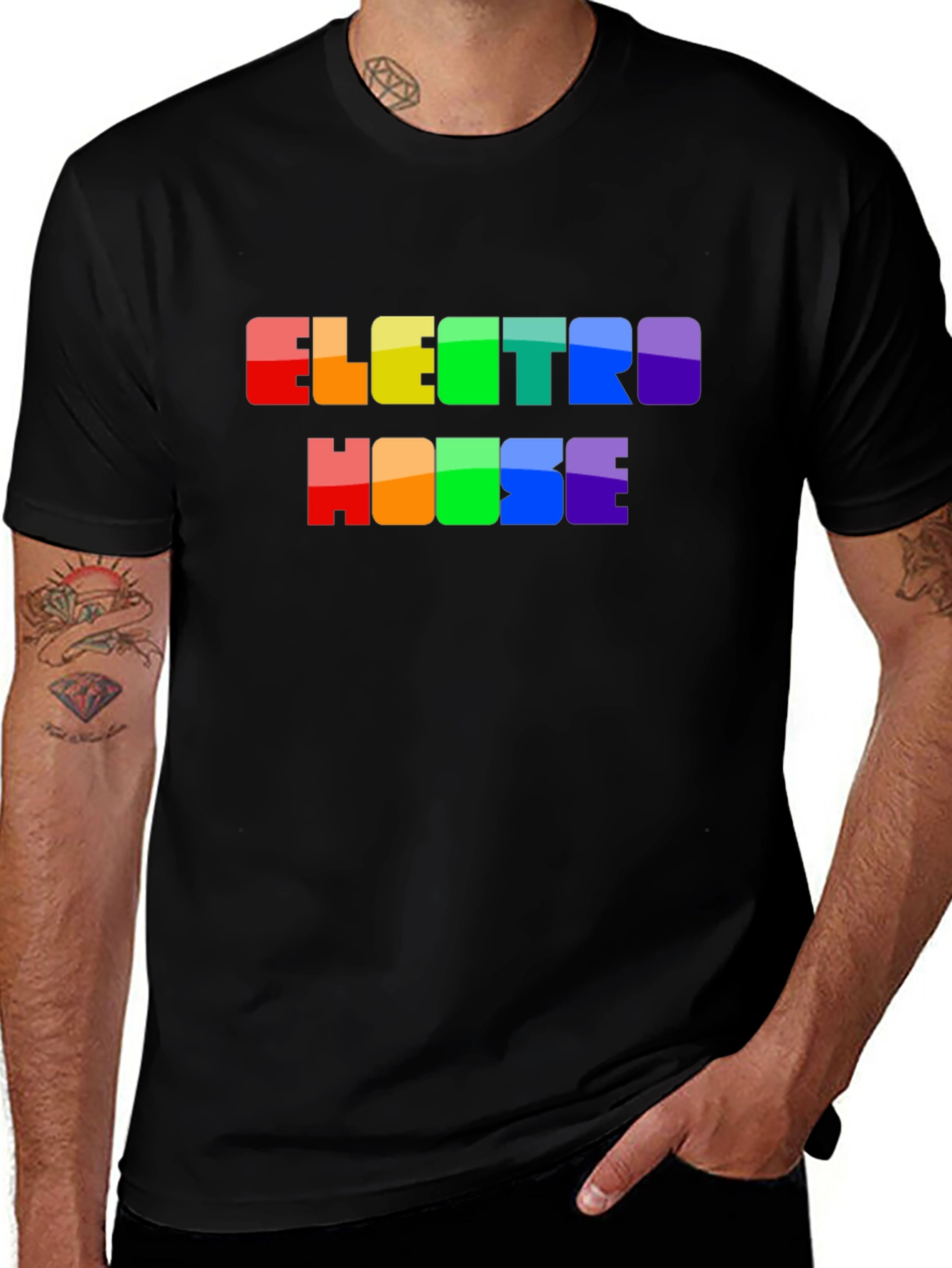 Electro House Rainbow Pride T-Shirt