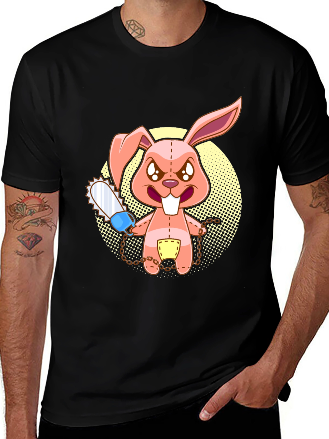 Variant 30 of Creepy Bunny T-Shirt