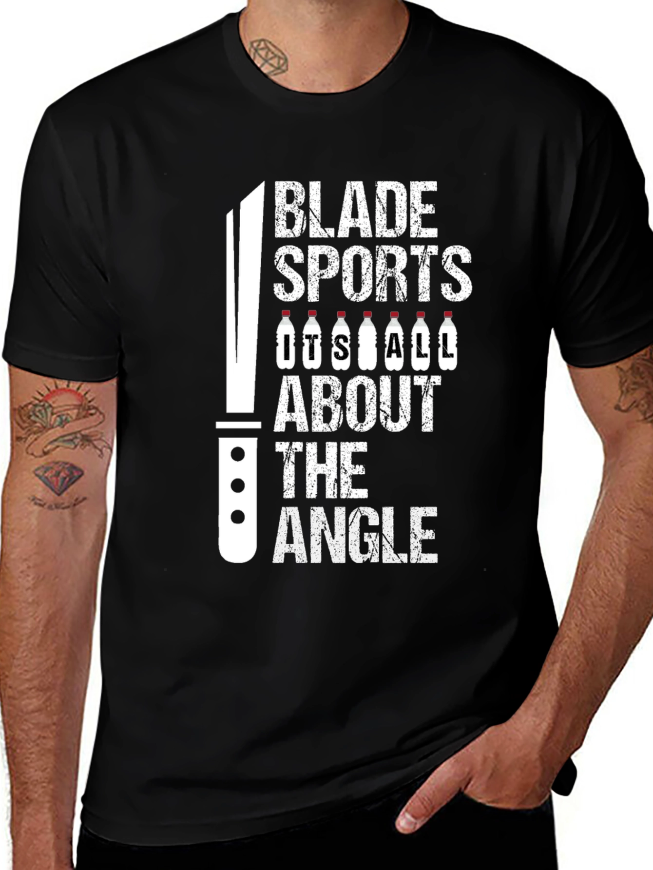Variant 24 of Blade Sports T-Shirt - The Angle Matters