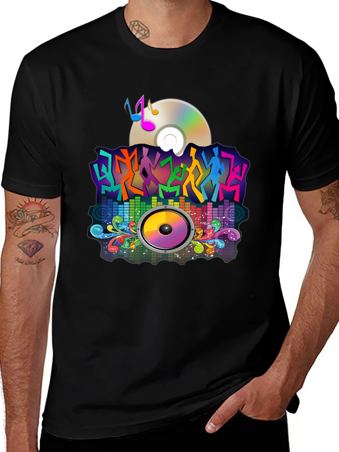 Variant 17 of Music Party Graphic T-Shirt