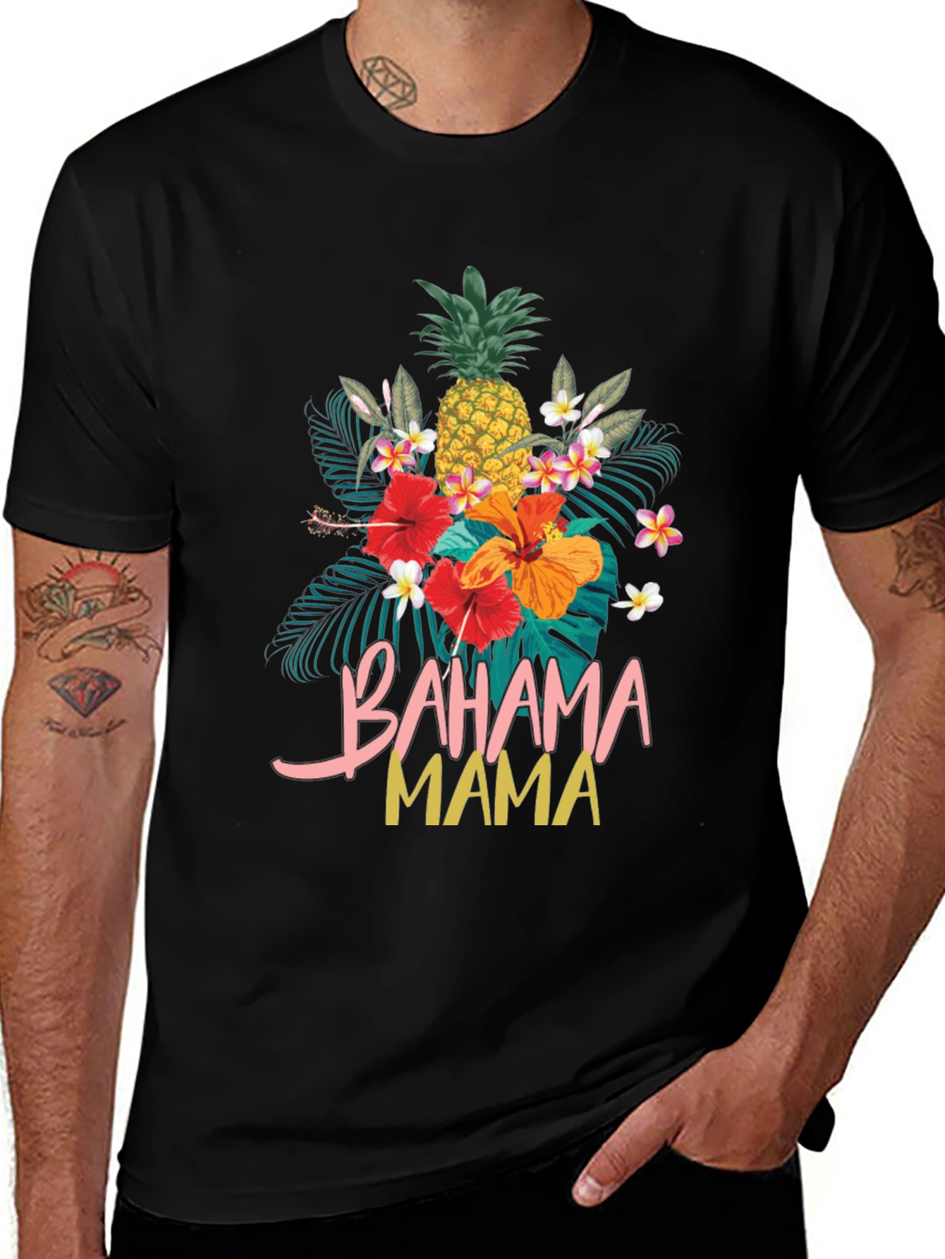 Variant 25 of Bahama Mama Tropical Graphic Tee