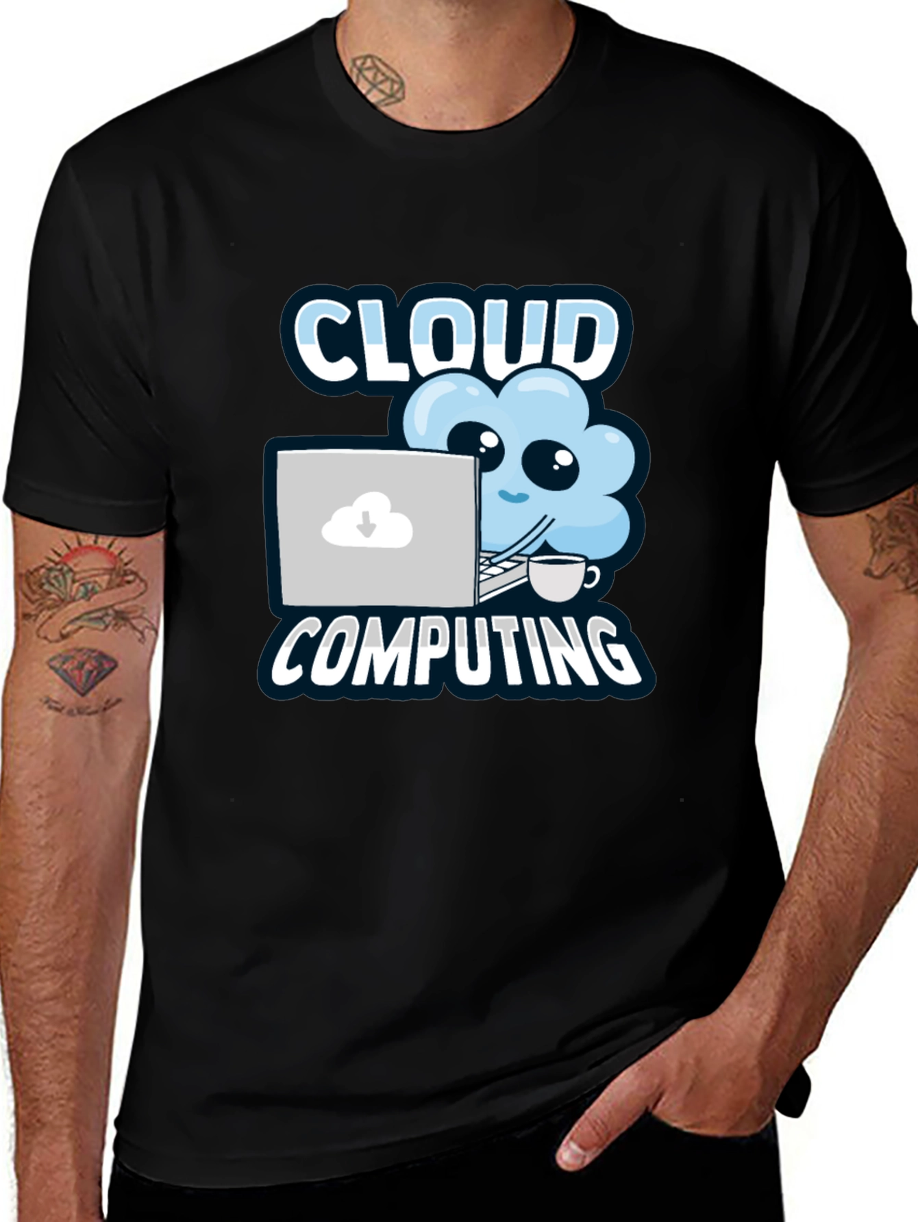 Variant 27 of Cloud Computing T-Shirt - Fun Tech Tee