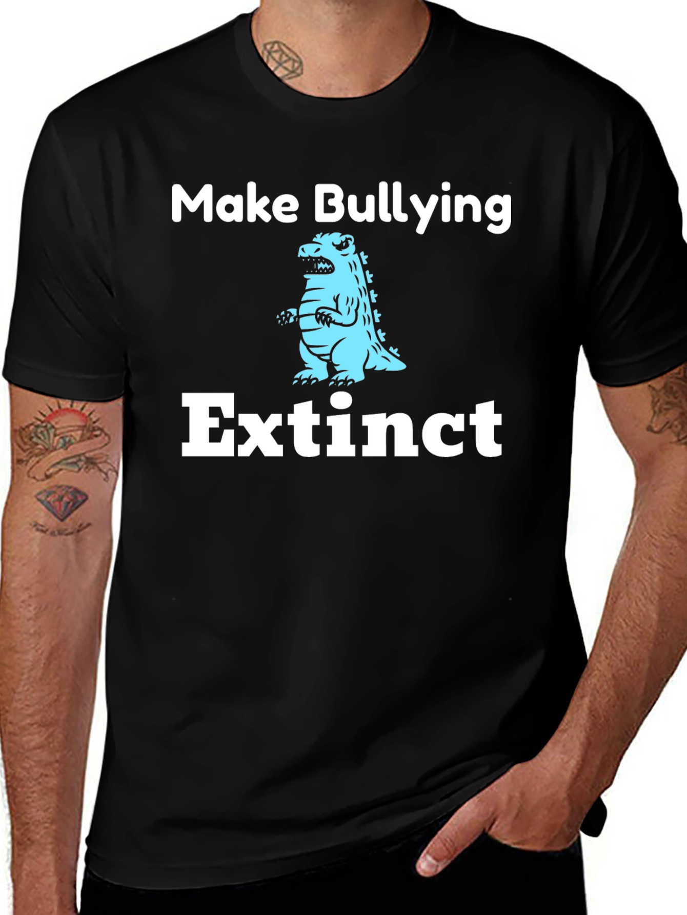 Variant 29 of Make Bullying Extinct Graphic Tee