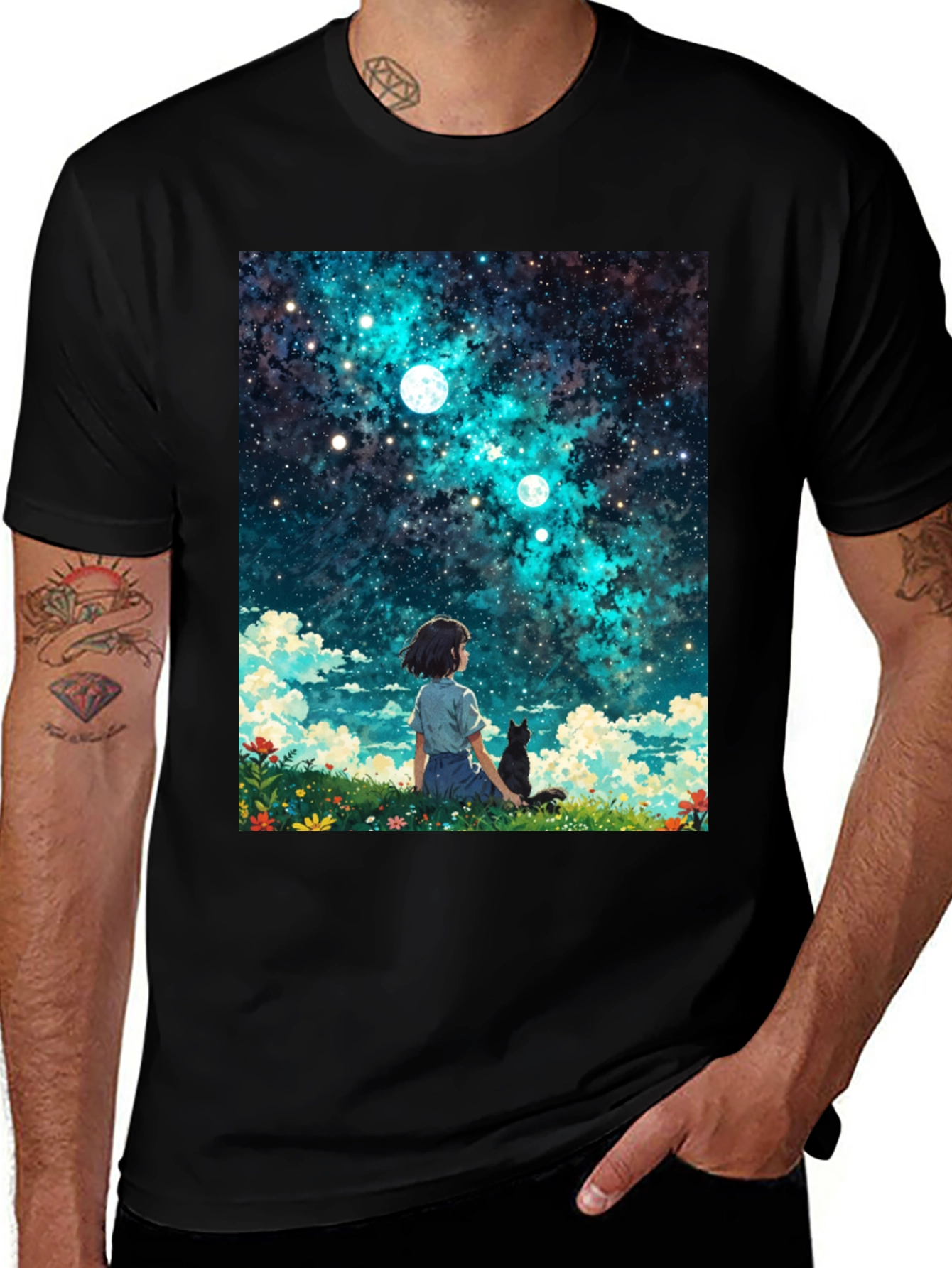 Anime Sky T-Shirt