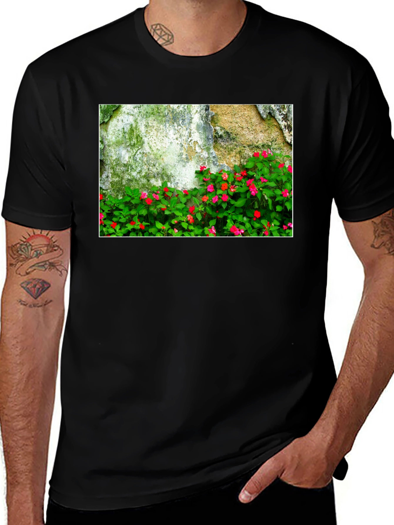 Variant 30 of Floral Wall T-Shirt