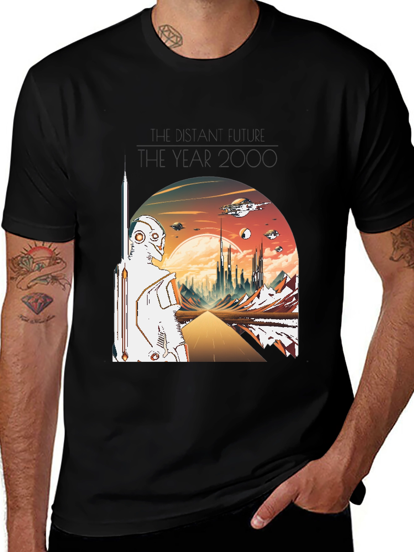 Variant 19 of Sci-Fi 'The Year 2000' Graphic Tee