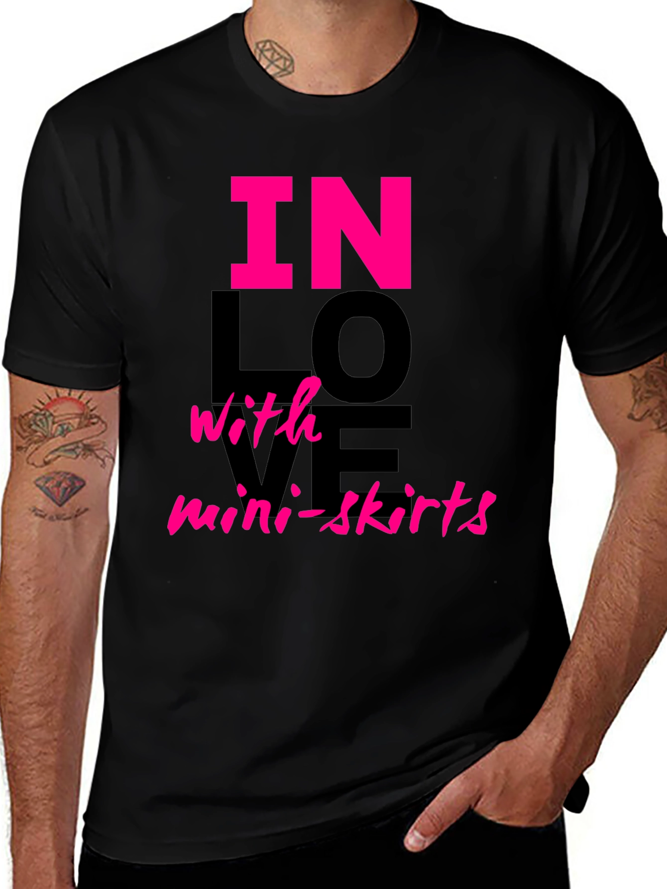 Variant 11 of In Love With Mini-Skirts Graphic Tee