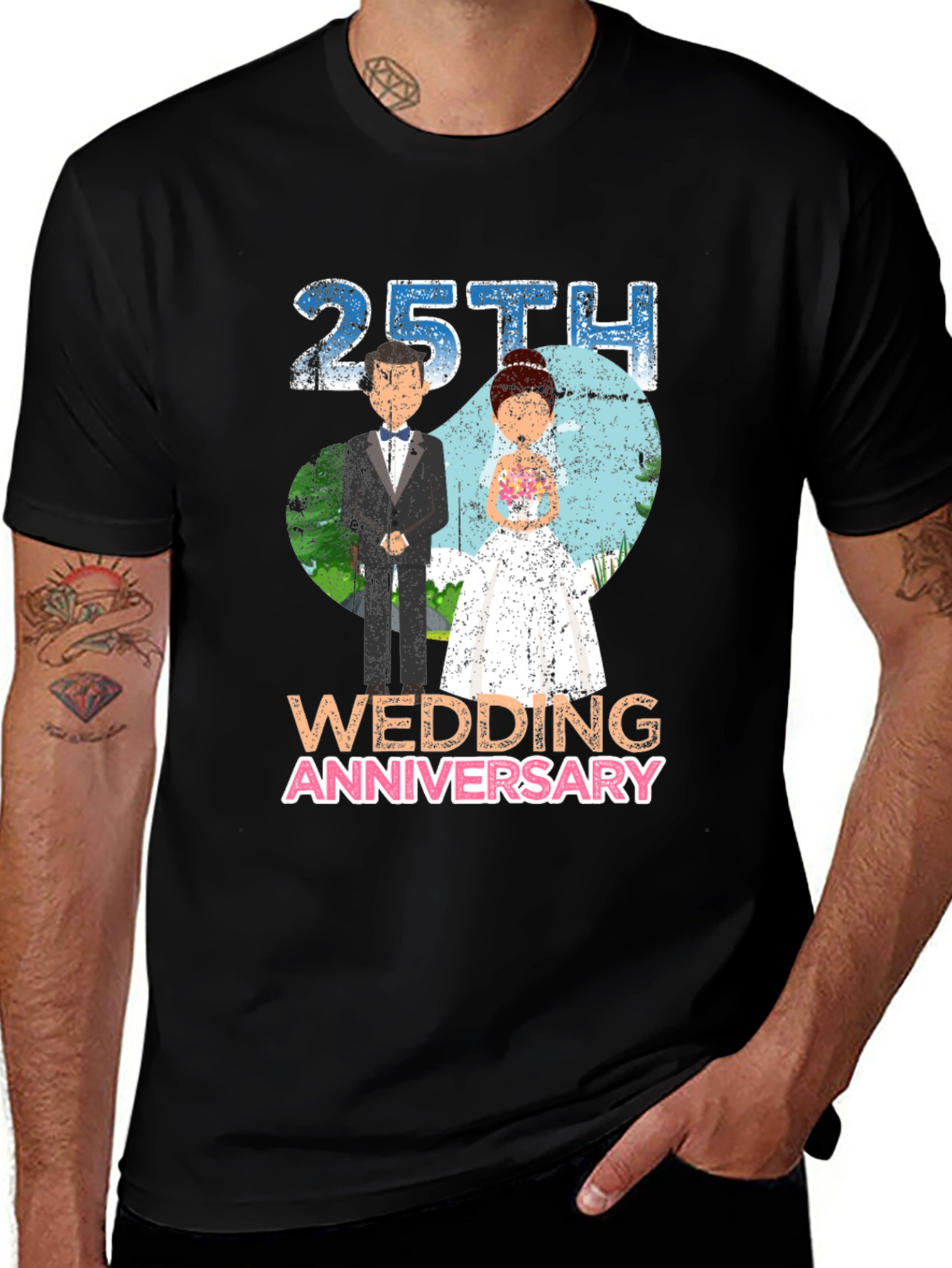 25th Wedding Anniversary T-Shirt