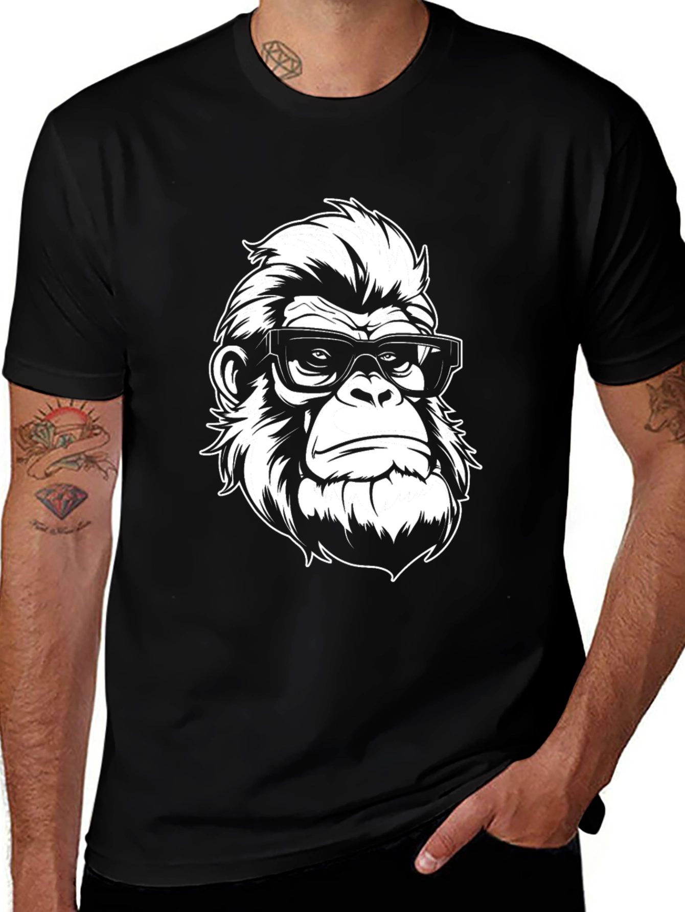 Variant 5 of Cool Ape Graphic T-Shirt