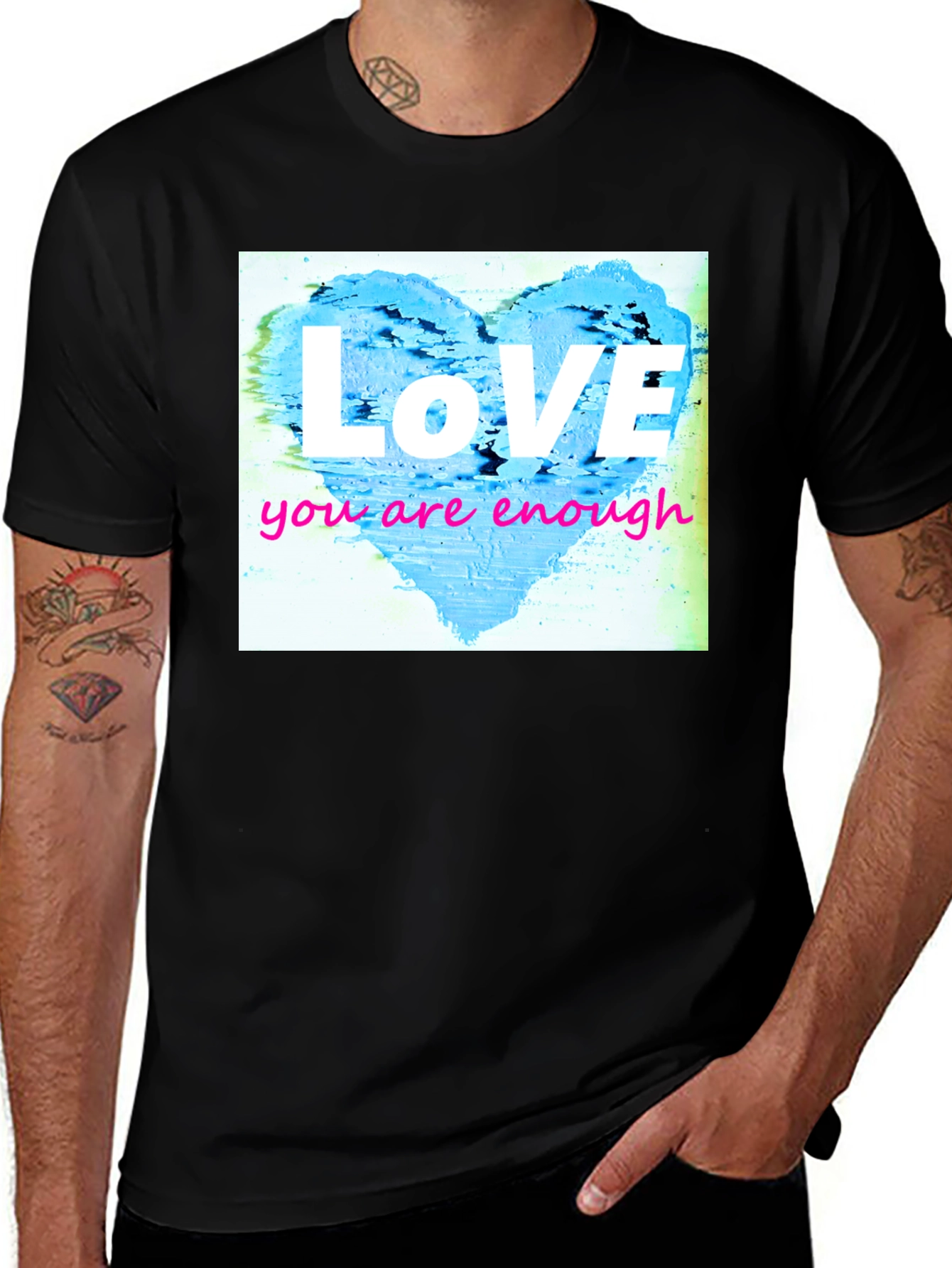 Variant 5 of Love You Are Enough Graphic Tee
