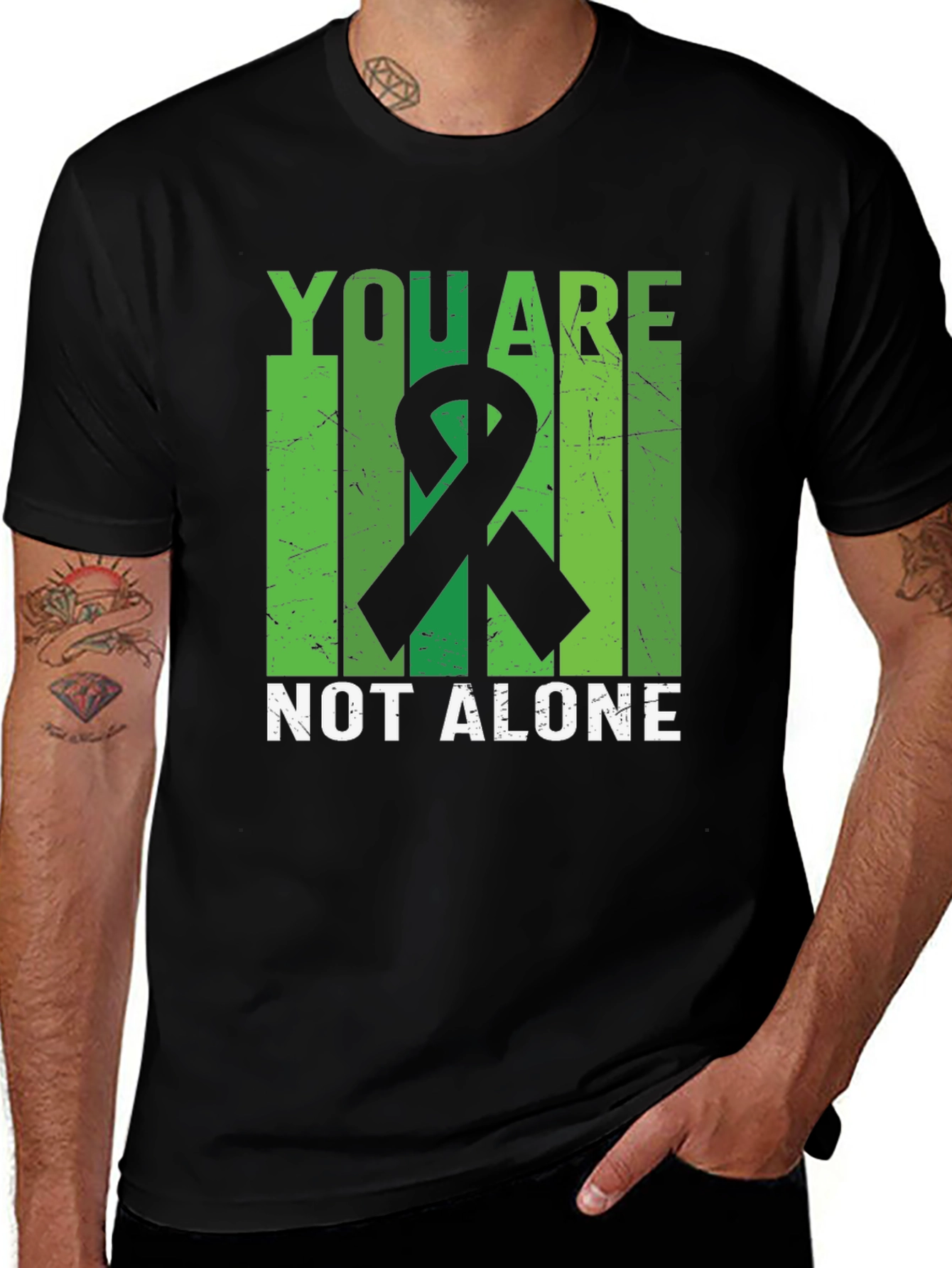 Variant 18 of You Are Not Alone Mental Health Awareness T-Shirt