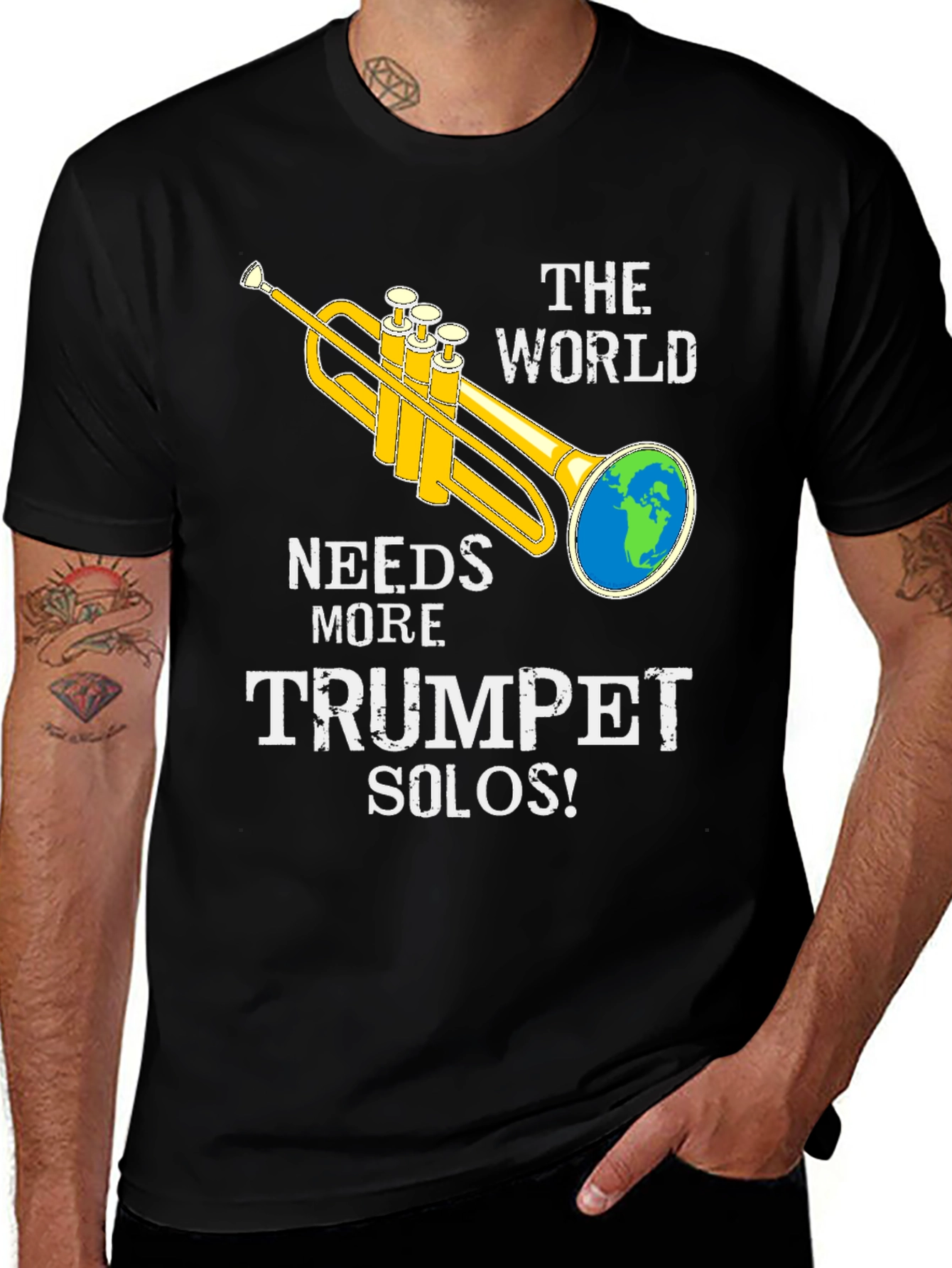 Variant 20 of The World Needs More Trumpet Solos T-Shirt