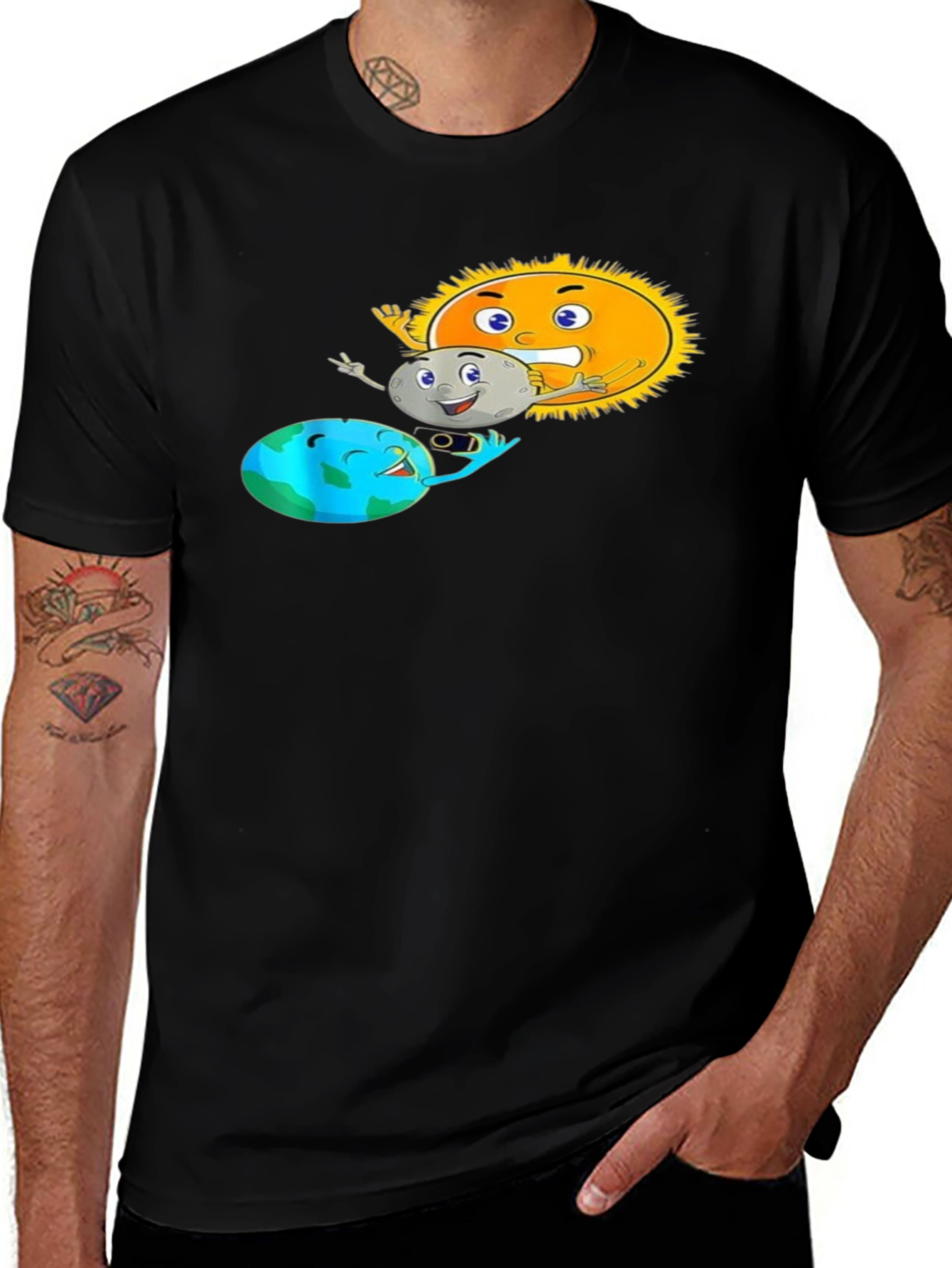 Variant 25 of Funny Space Selfie T-Shirt
