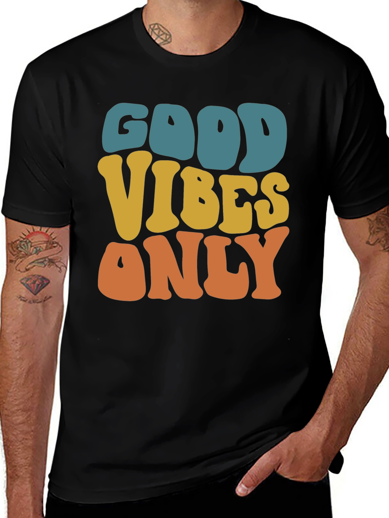 Variant 7 of Good Vibes Only Graphic Tee