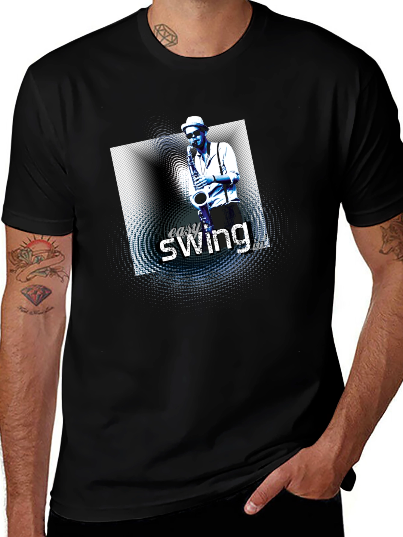 Variant 24 of Easy Swing Jazz T-Shirt