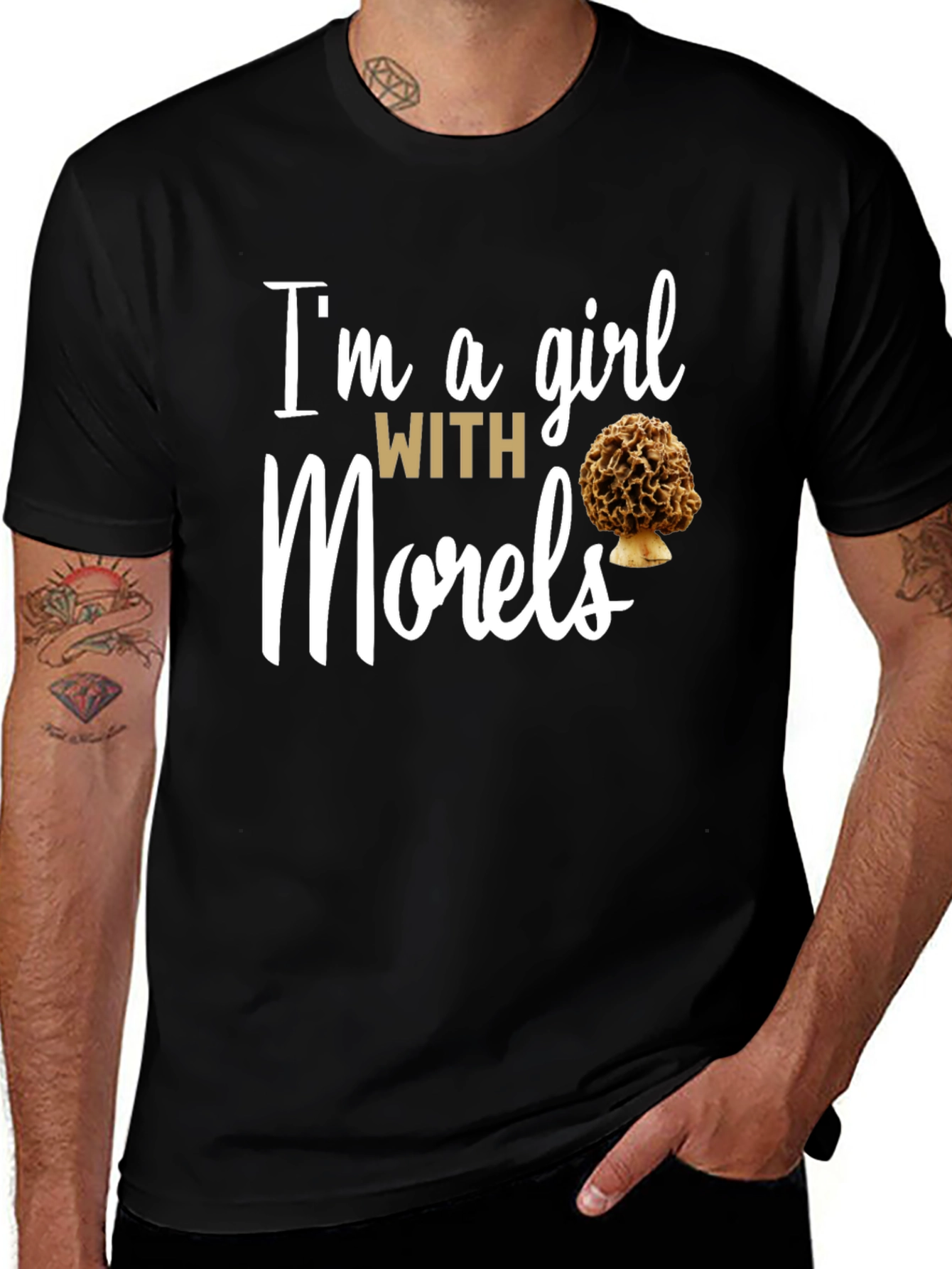 Variant 14 of I'm a Girl With Morels T-Shirt