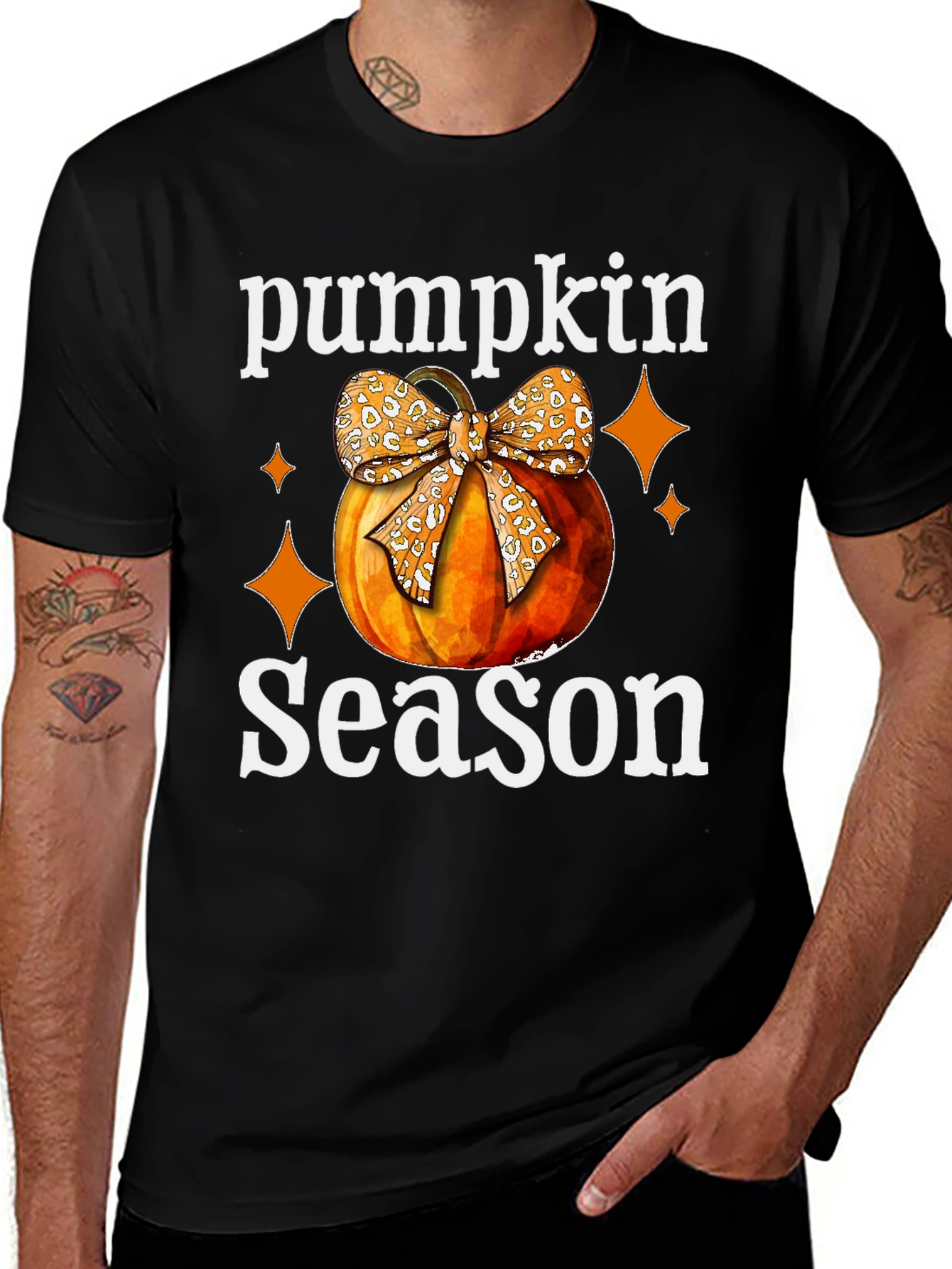 Pumpkin Season Graphic T-Shirt