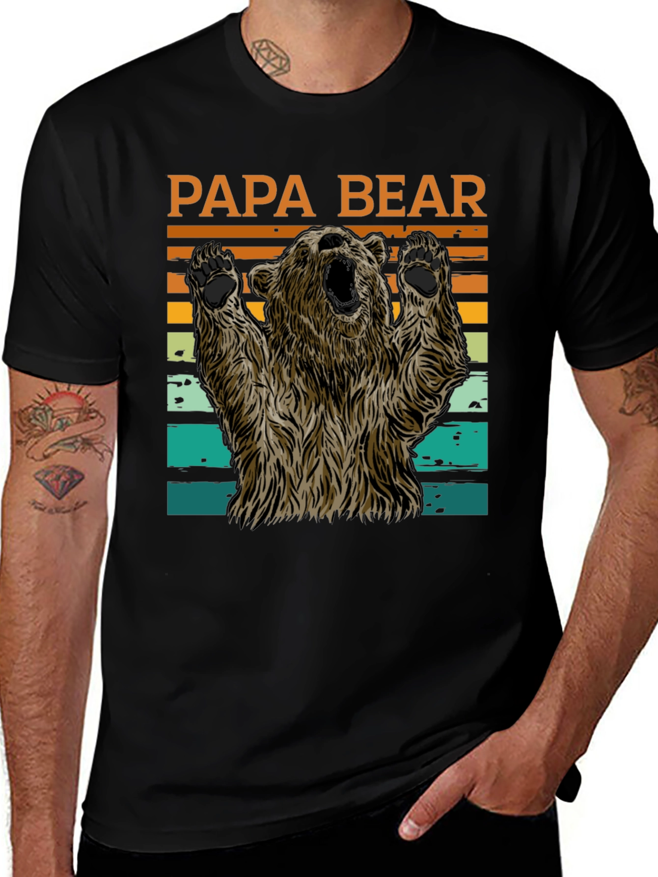 Papa Bear Graphic Tee