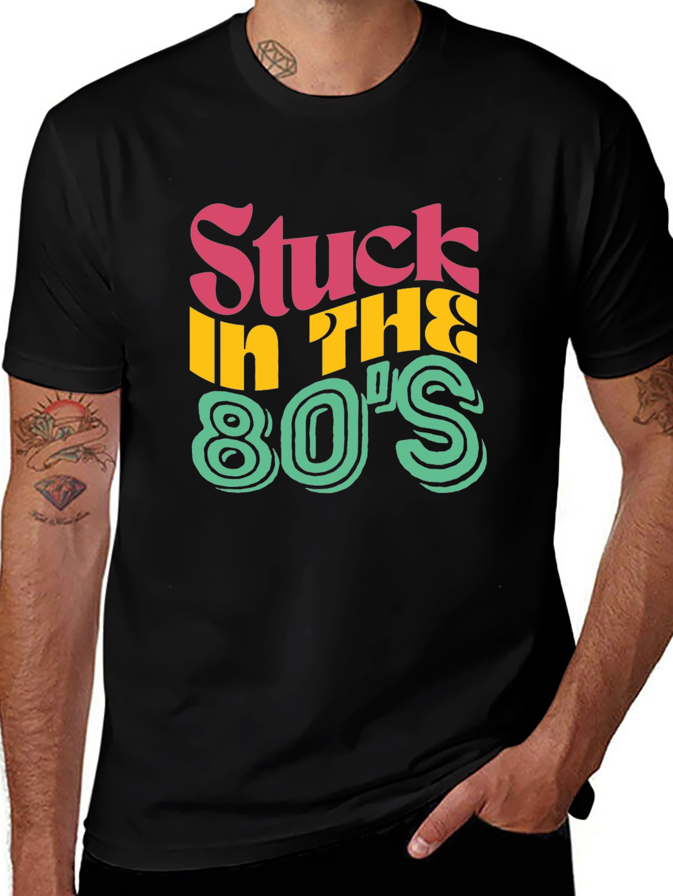 Variant 25 of Stuck in the 80's Graphic Tee