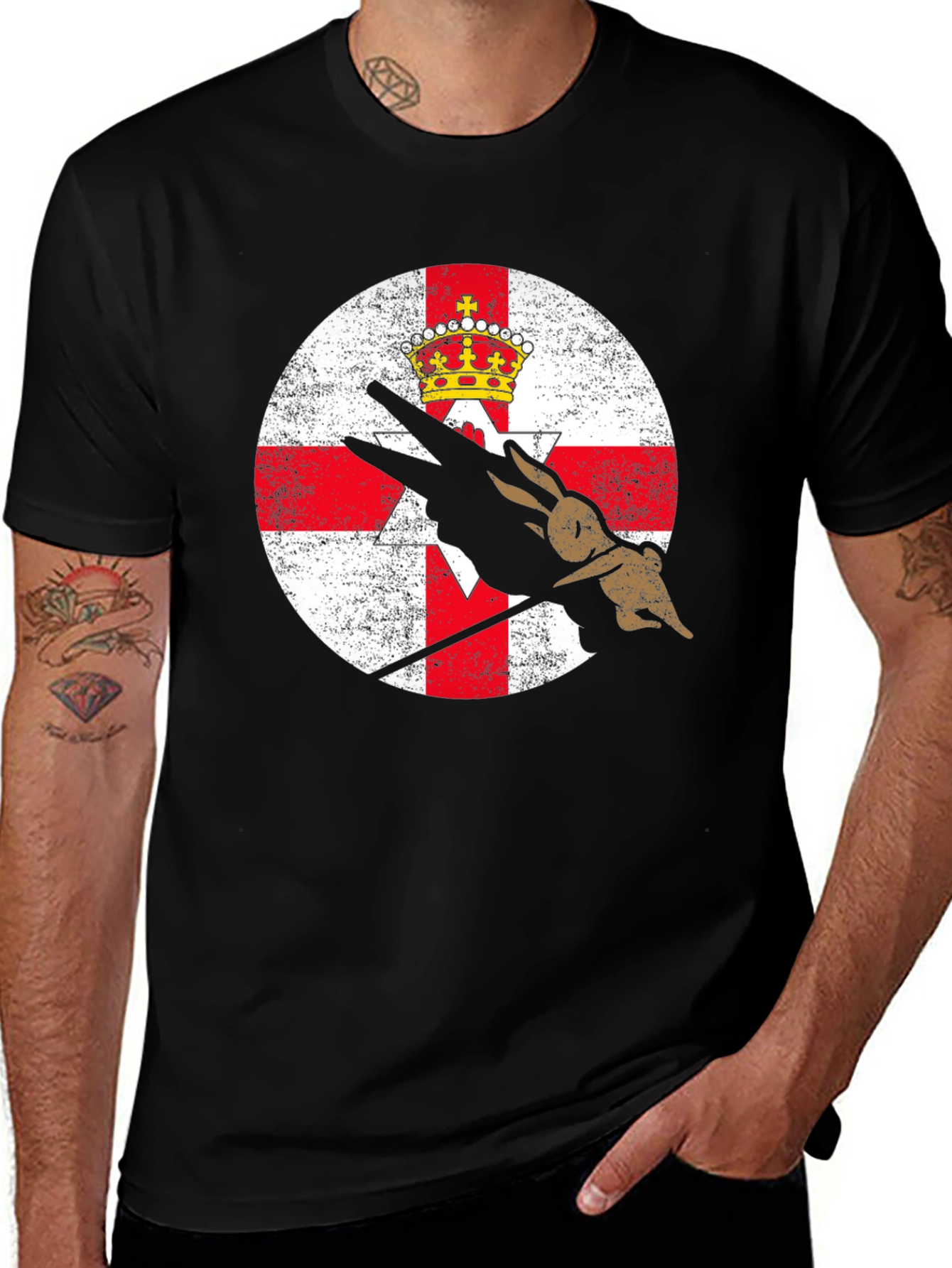 Northern Ireland Flag Graphic T-Shirt