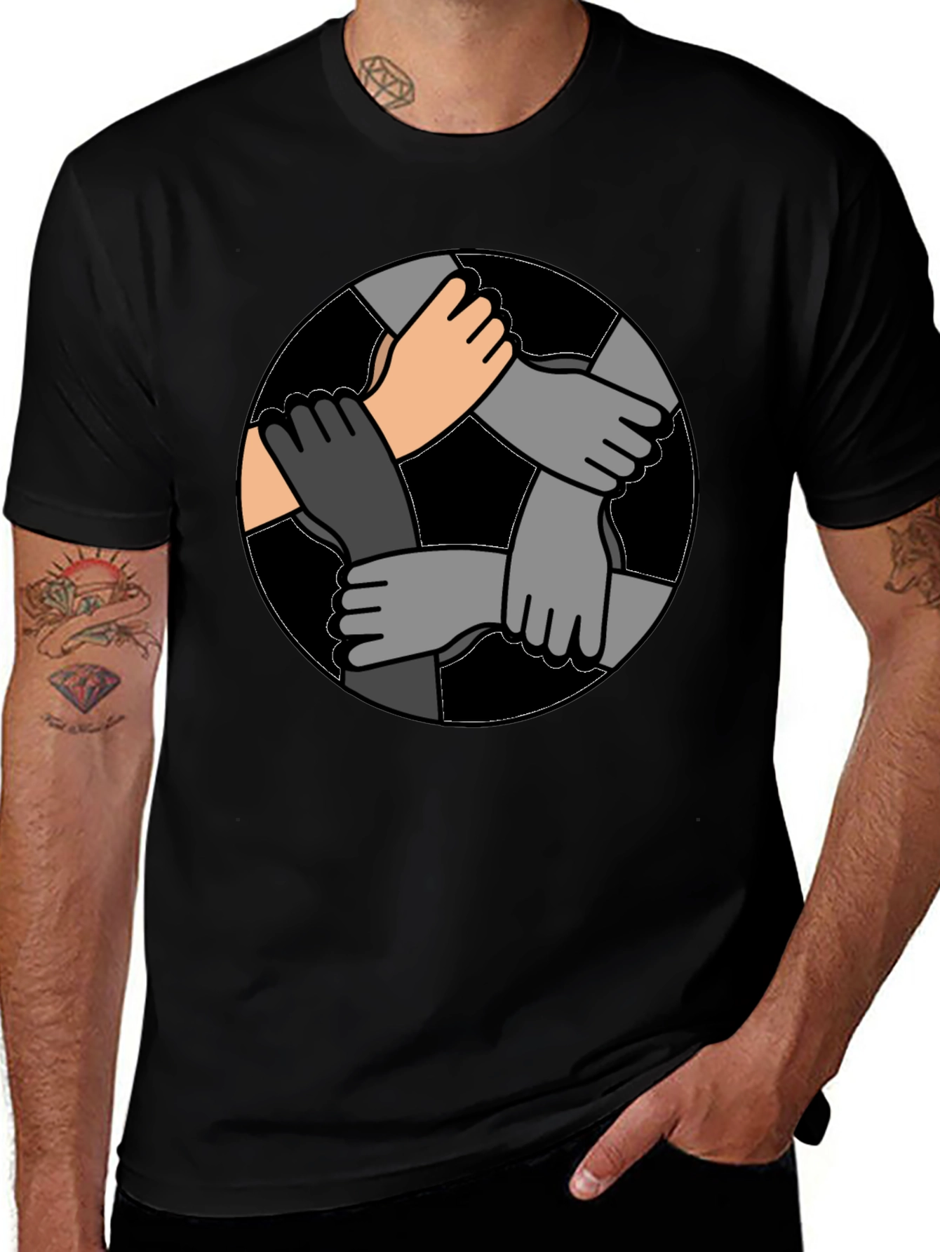 Unity Hands Graphic Tee - Circle of Support