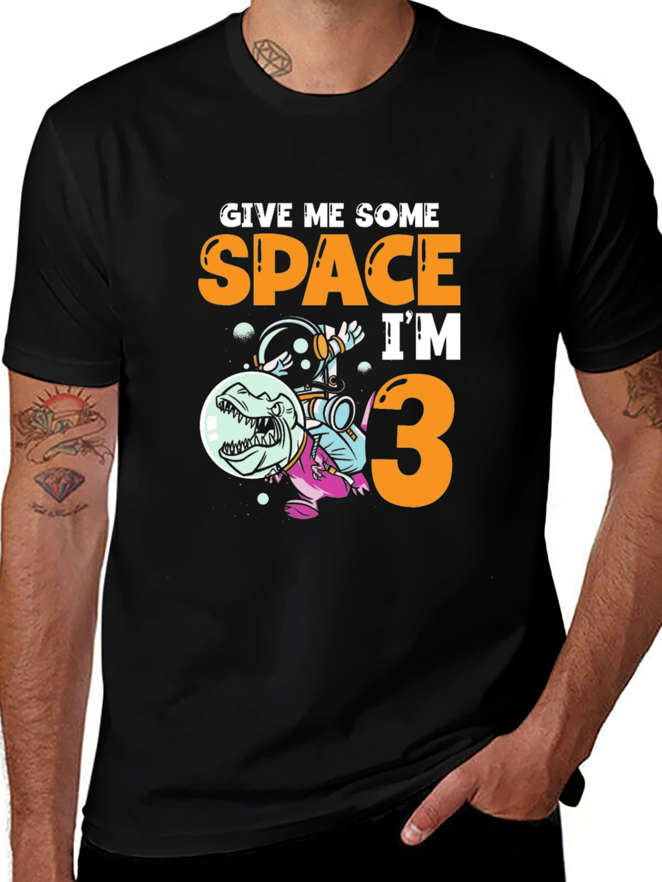 Variant 25 of Give Me Some Space I'm 3 T-Shirt