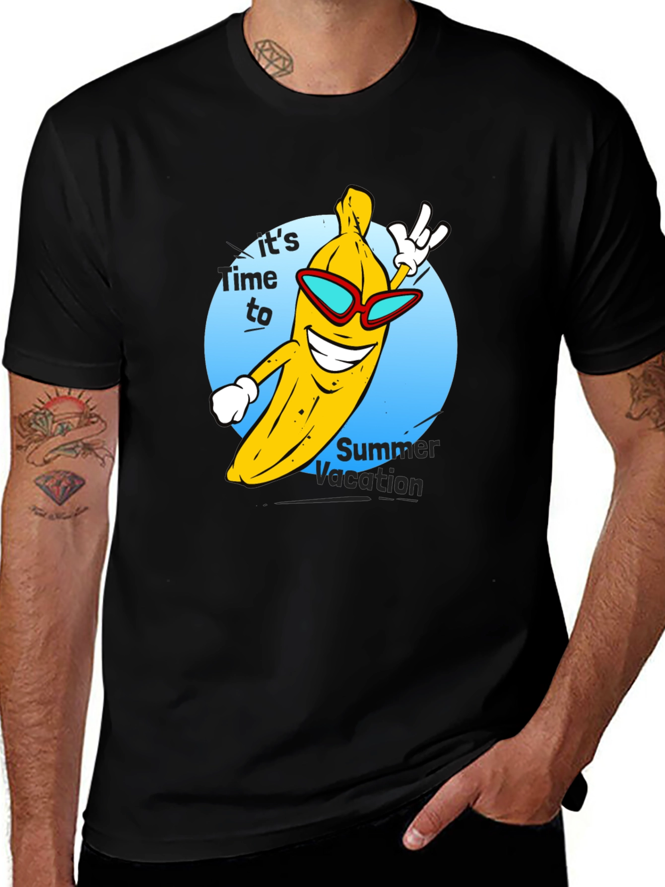 Variant 7 of Summer Vacation Banana T-Shirt