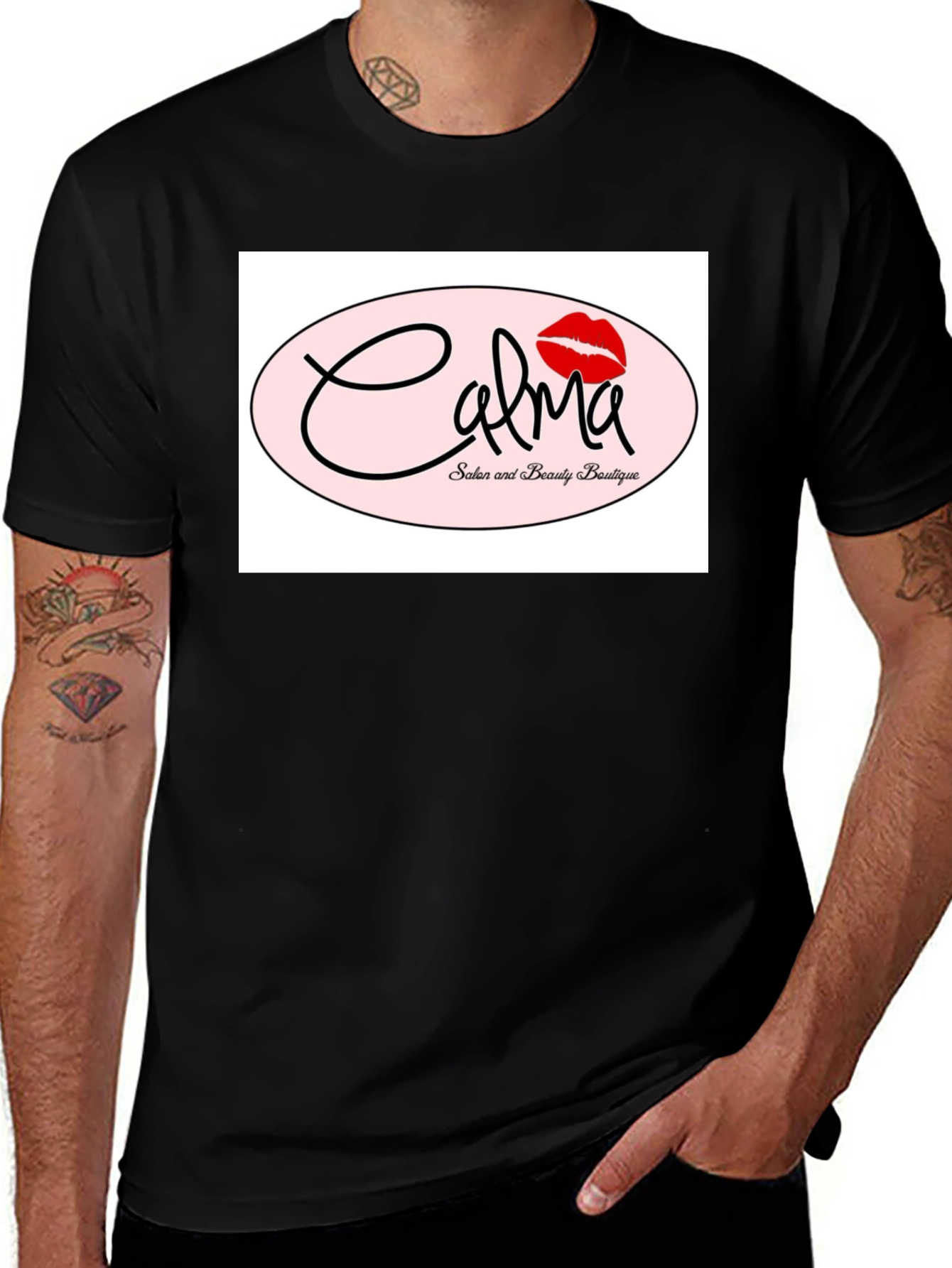 Variant 21 of Calma Salon & Beauty Boutique Graphic Tee