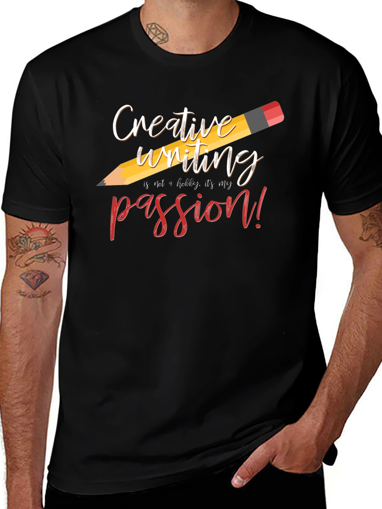 Variant 19 of Creative Writing Passion Tee