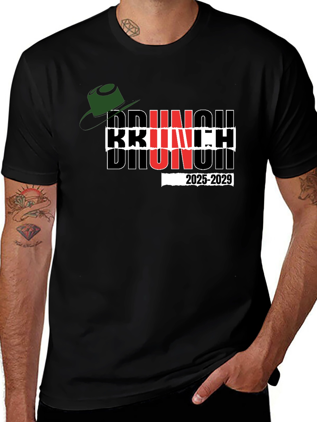 Variant 11 of Brunch 2025-2029 Black T-Shirt