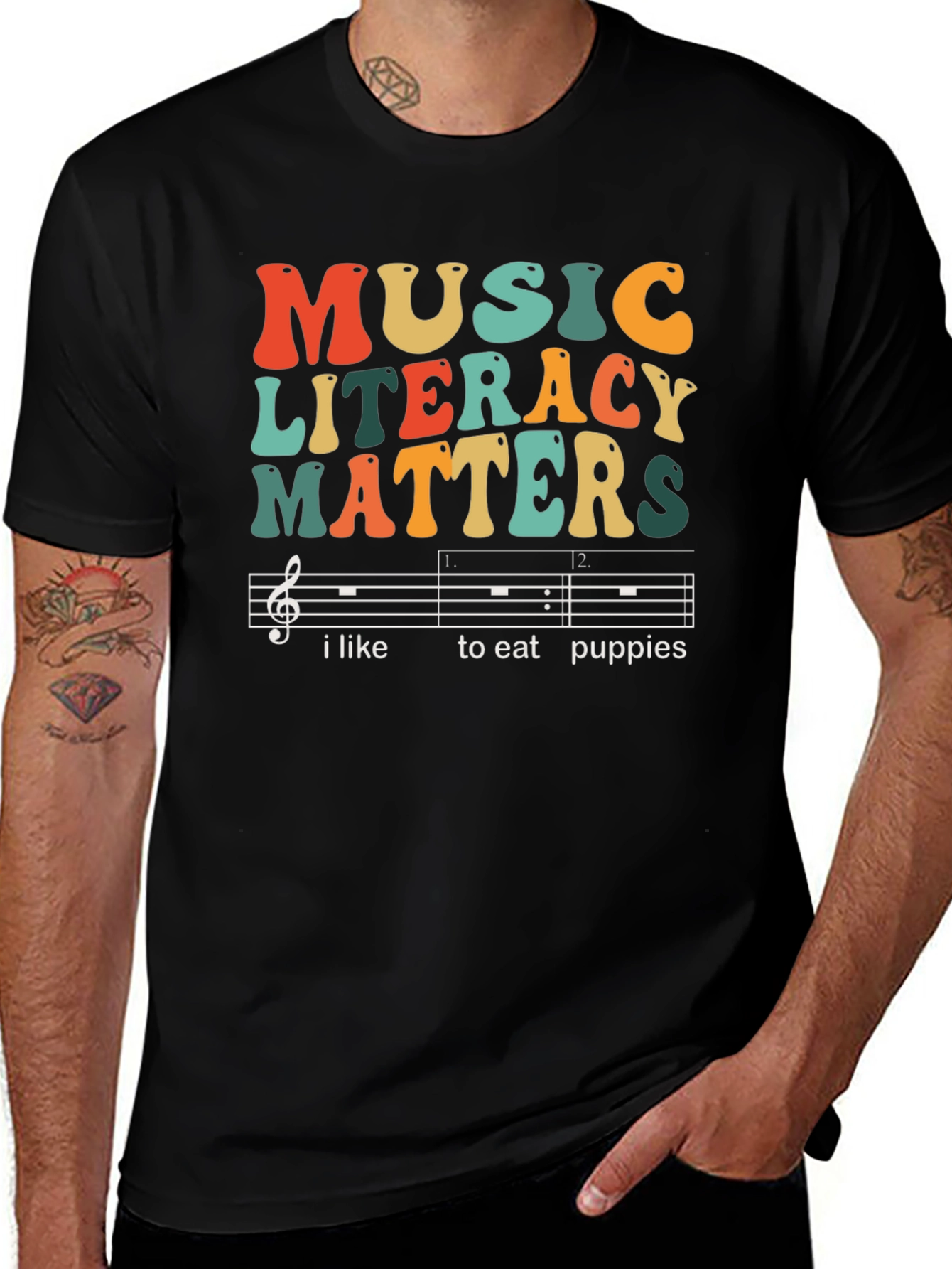 Variant 24 of Music Literacy Matters T-Shirt - Unisex Tee