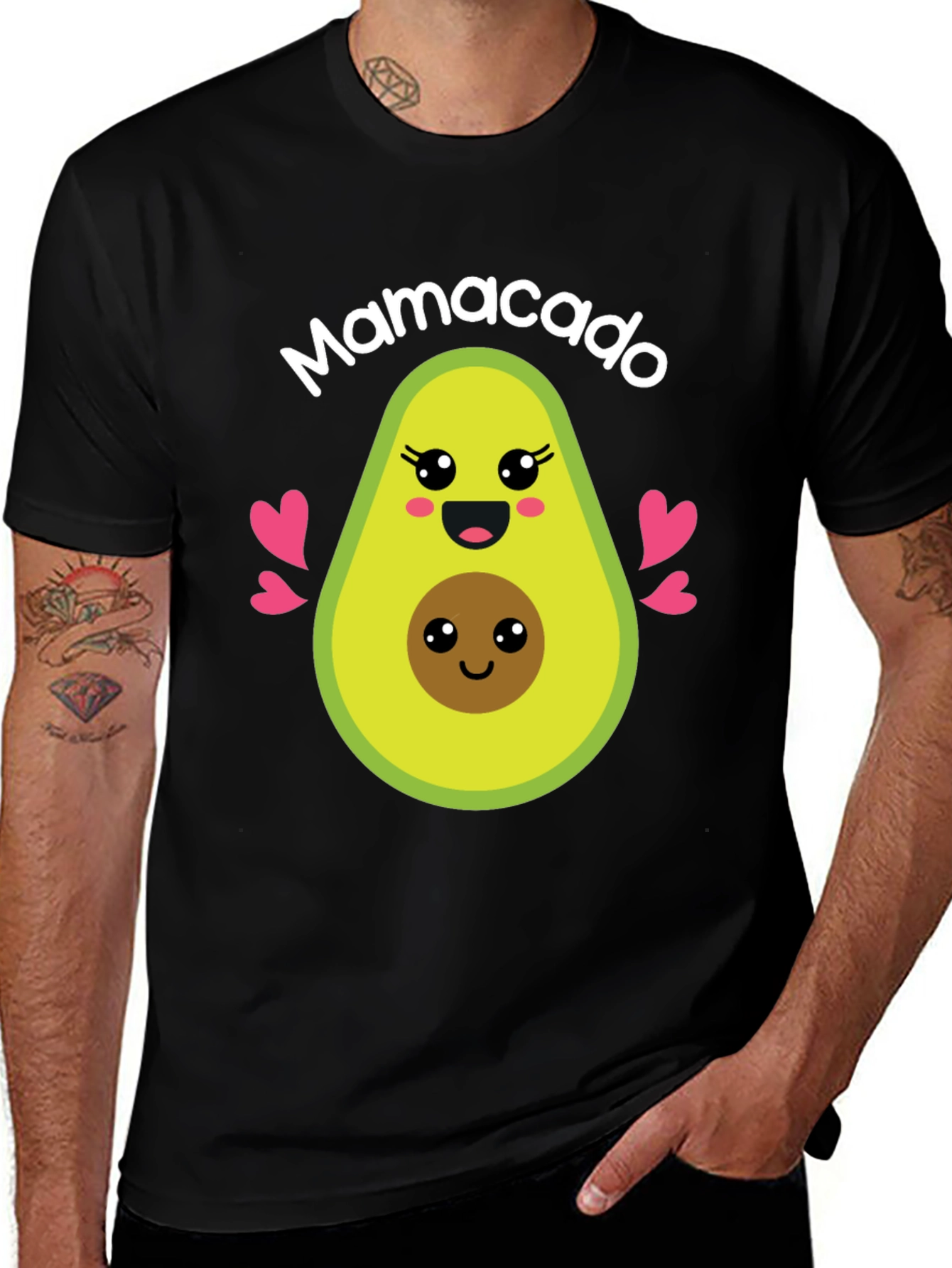 Mamacado Avocado Graphic T-Shirt - Mother & Baby