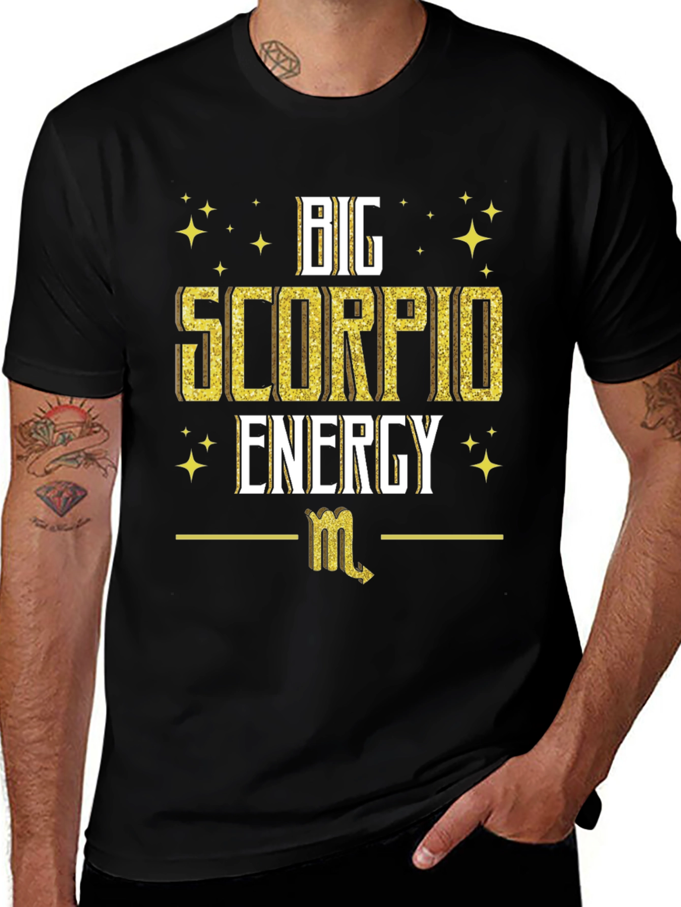 Big Scorpio Energy T-Shirt - Zodiac Sign Tee