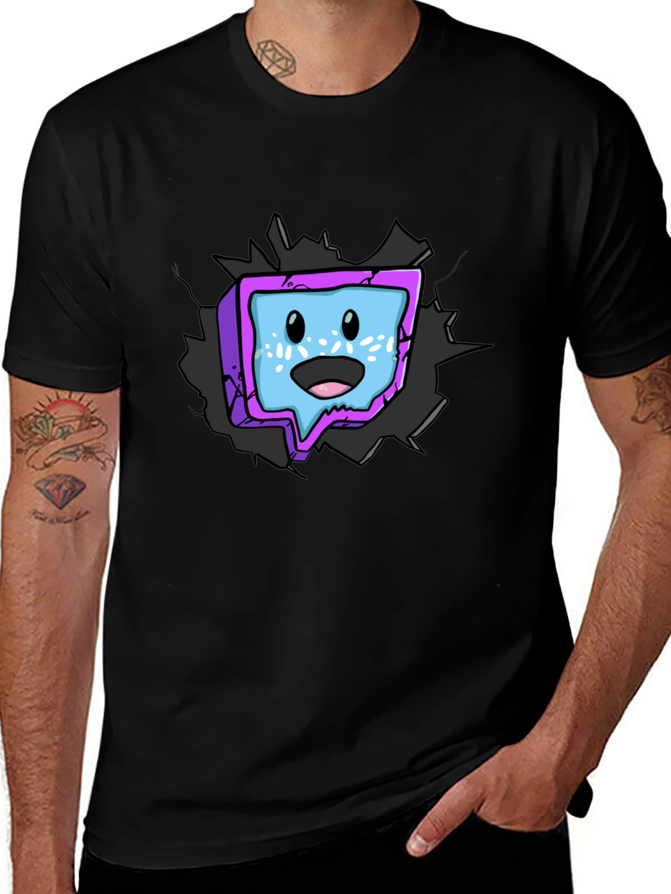 Variant 7 of Cartoon Chat Bubble T-Shirt