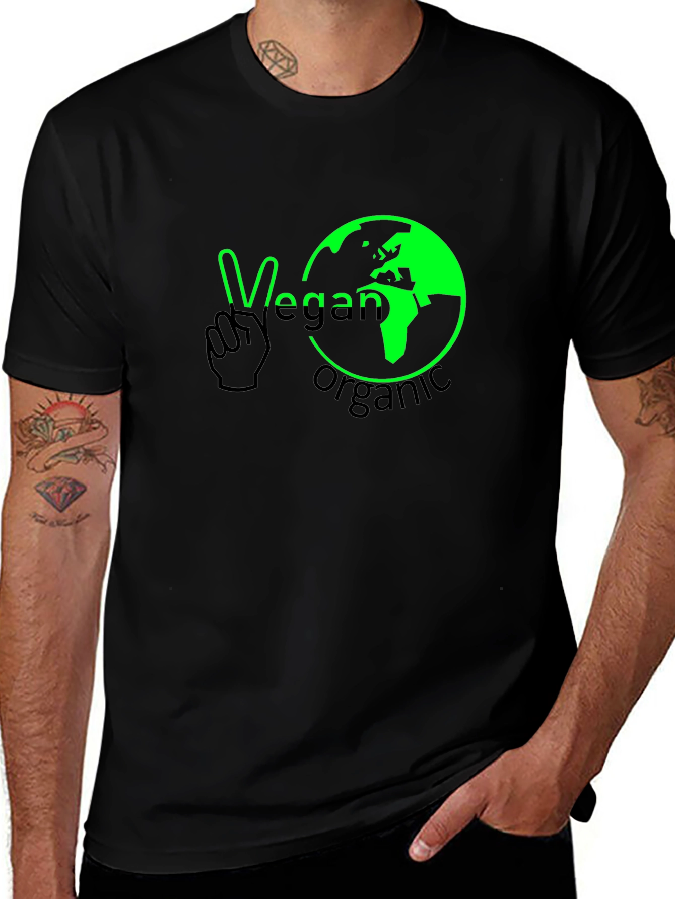 Variant 27 of Vegan Organic Earth T-Shirt