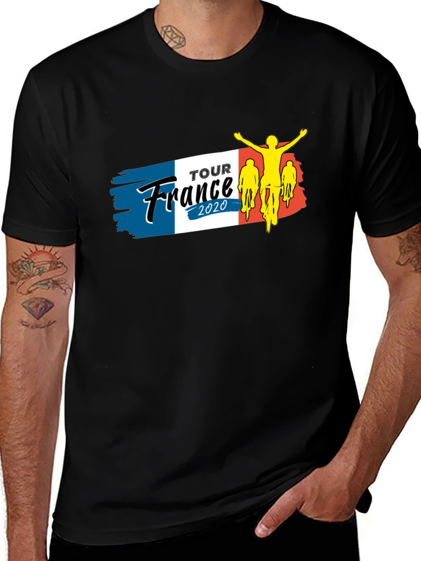 Variant 16 of Tour De France 2020 Graphic T-Shirt