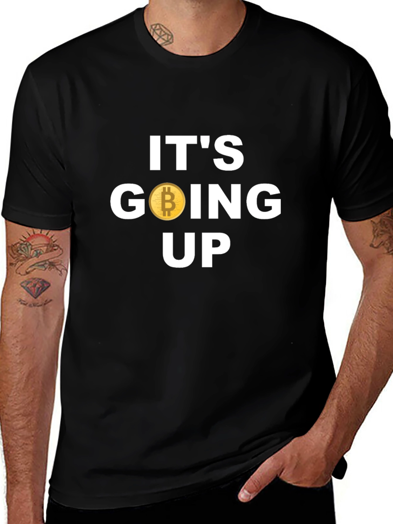 Bitcoin Going Up Crypto T-Shirt