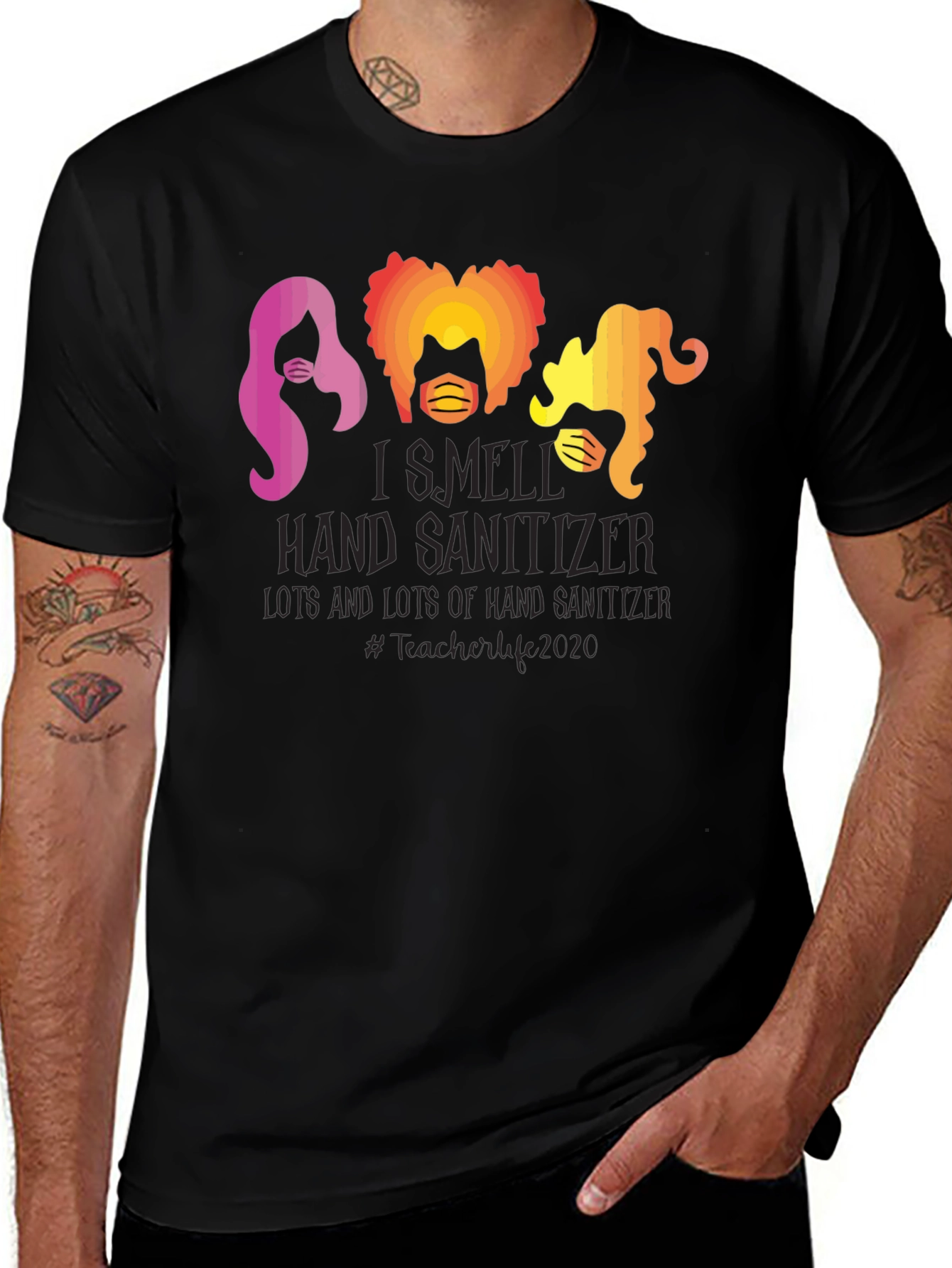 I Smell Hand Sanitizer Halloween T-Shirt