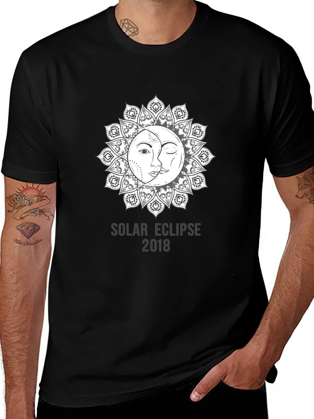 Solar Eclipse 2018 Graphic Tee