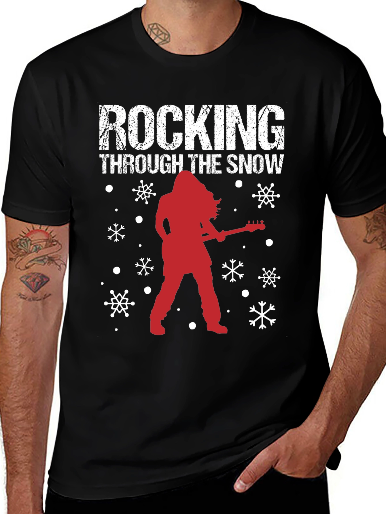 Variant 6 of Rocking Through The Snow Graphic Tee