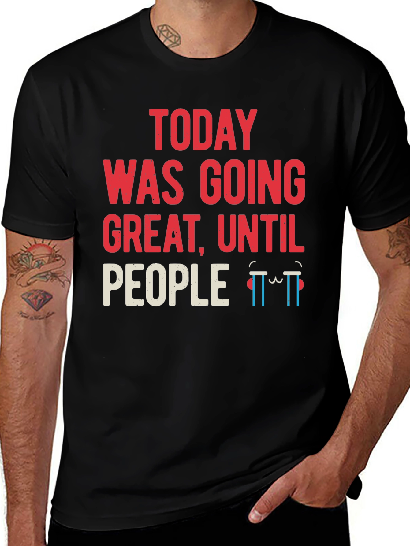 Variant 29 of Funny Math Pi T-Shirt - Today Was Going Great