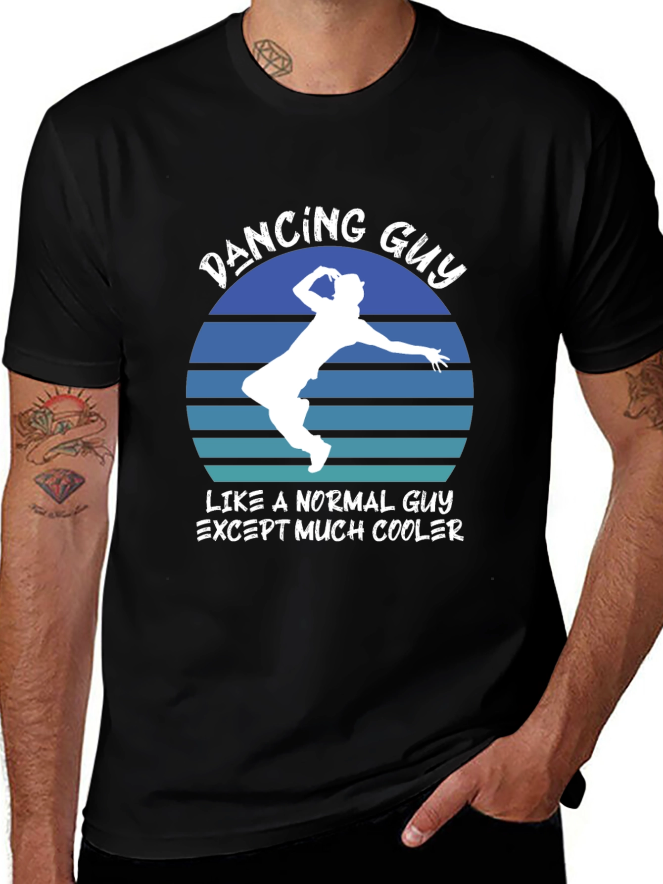 Variant 17 of Dancing Guy Graphic Tee - Cool & Comfy Casual T-Shirt