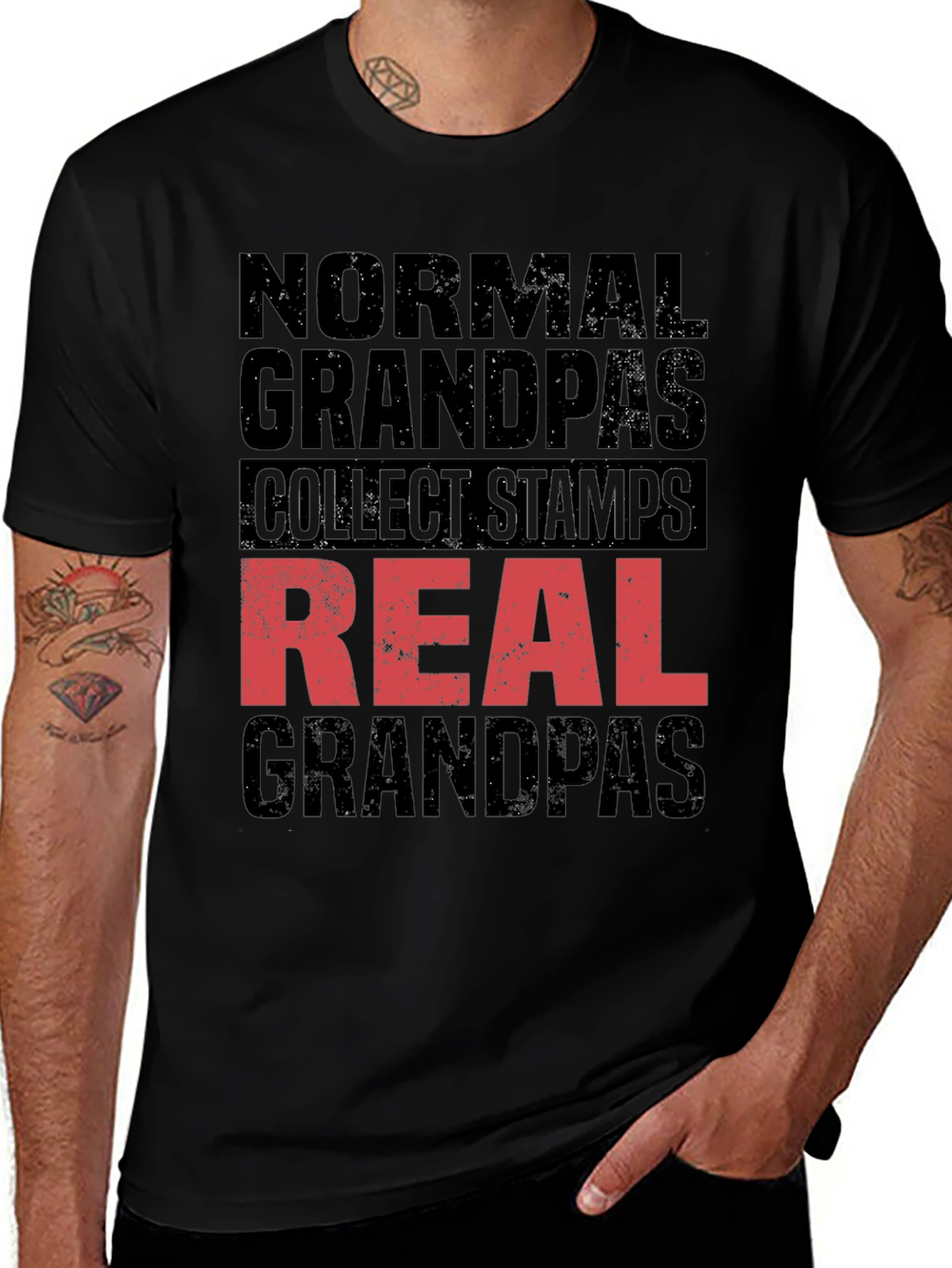 Variant 5 of Real Grandpas Graphic Tee