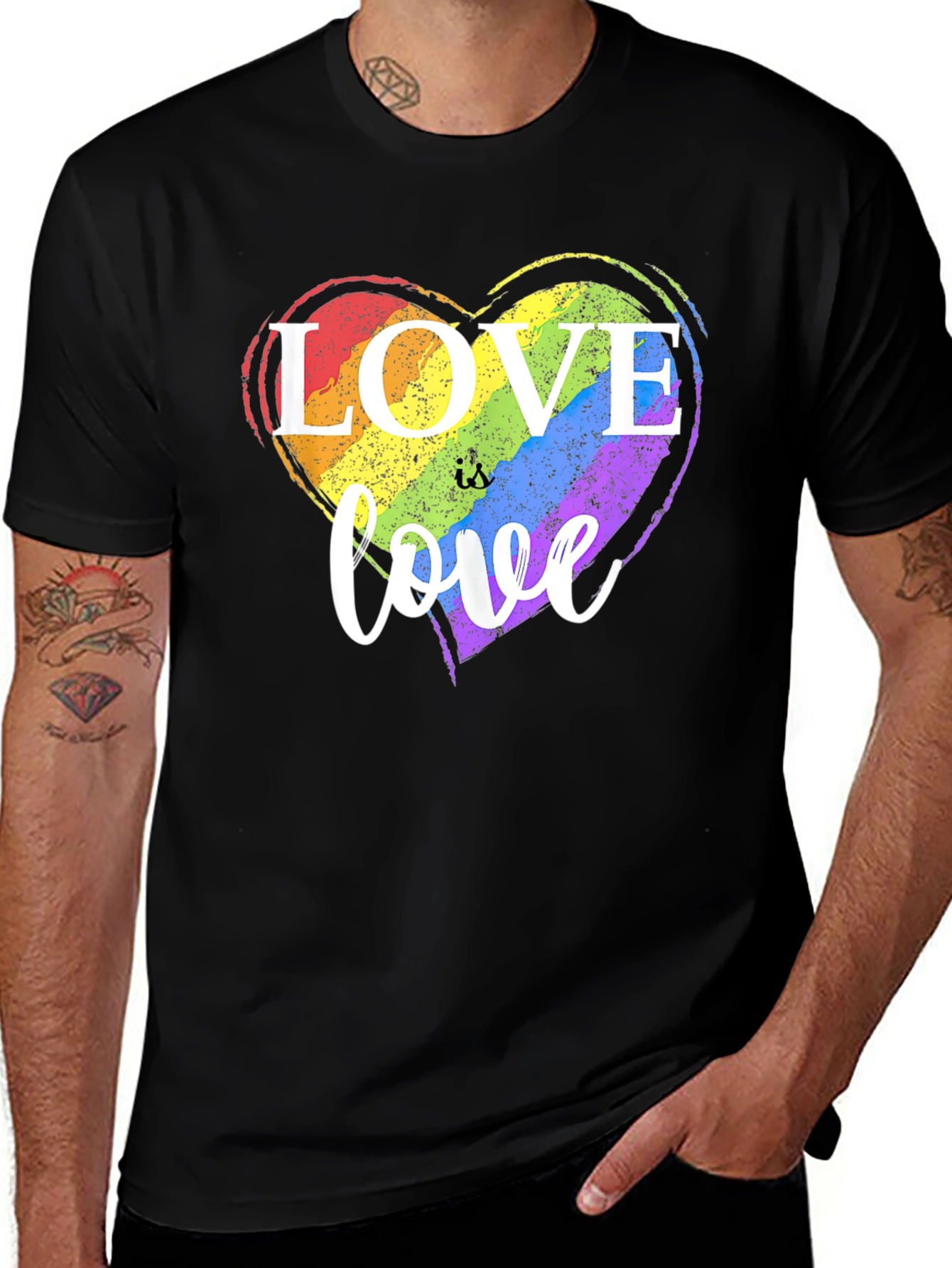 Love is Love Pride Heart T-Shirt